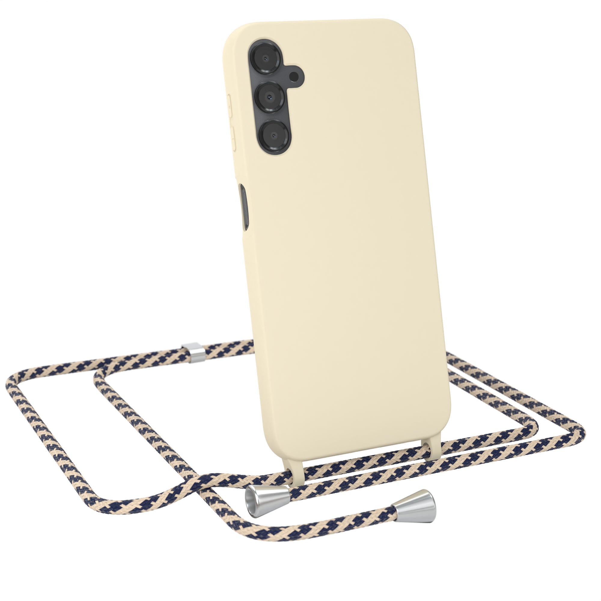 Galaxy A14 Silikonhülle + Kordel