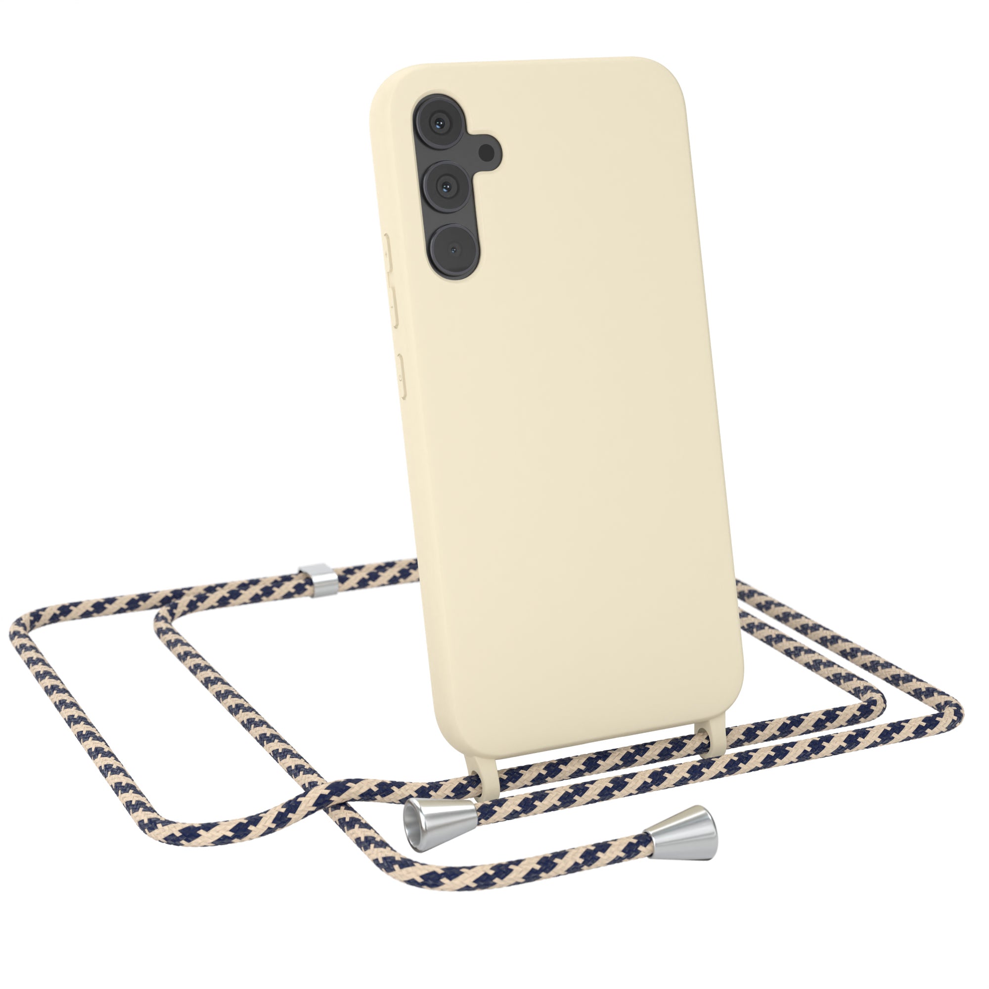 Galaxy A34 Silikonhülle + Kordel