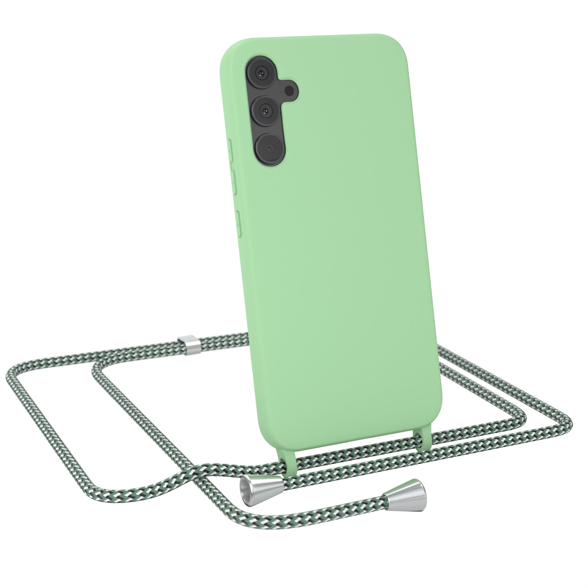 Galaxy A34 Silikonhülle + Kordel