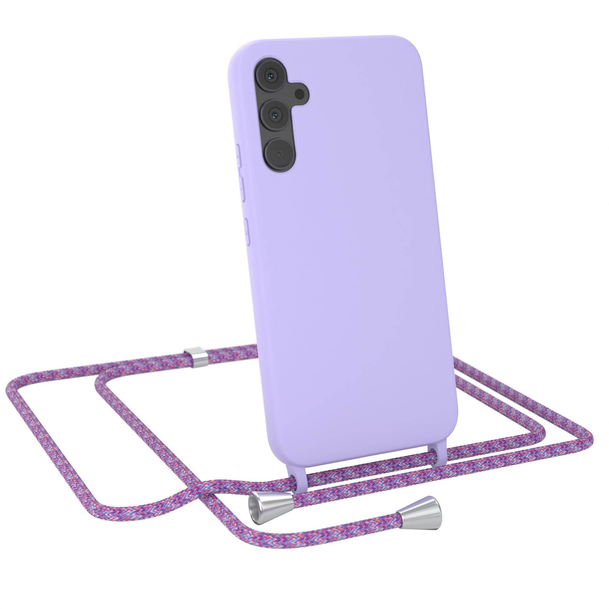 Galaxy A34 Silikonhülle + Kordel