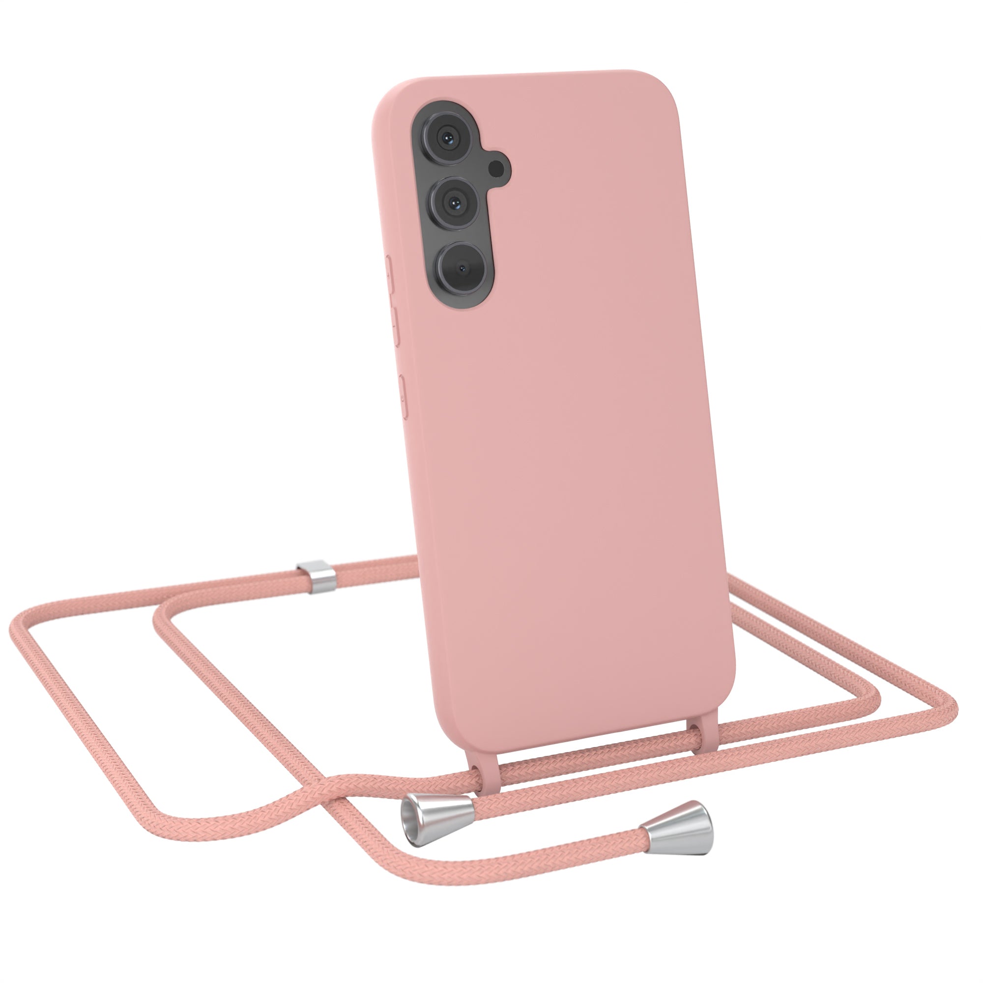 Galaxy A54 Silikonhülle + Kordel