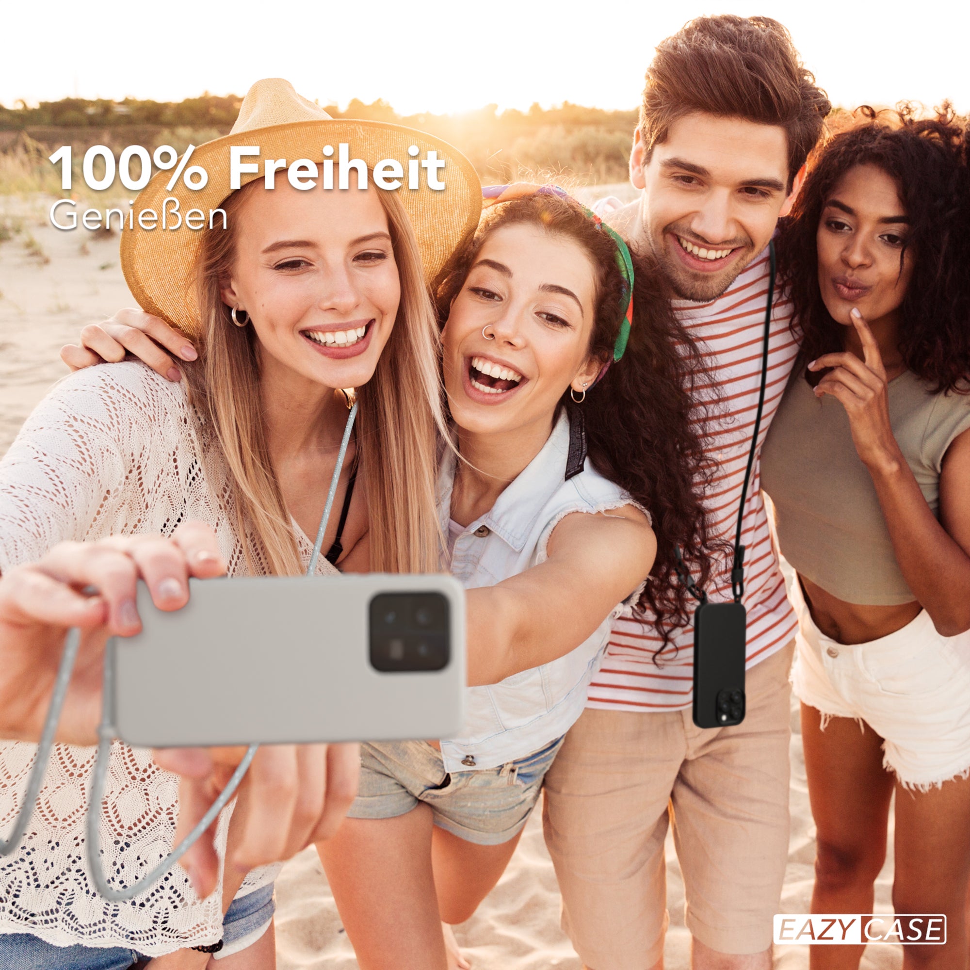 Xiaomi 13 Silikonhülle + Kordel