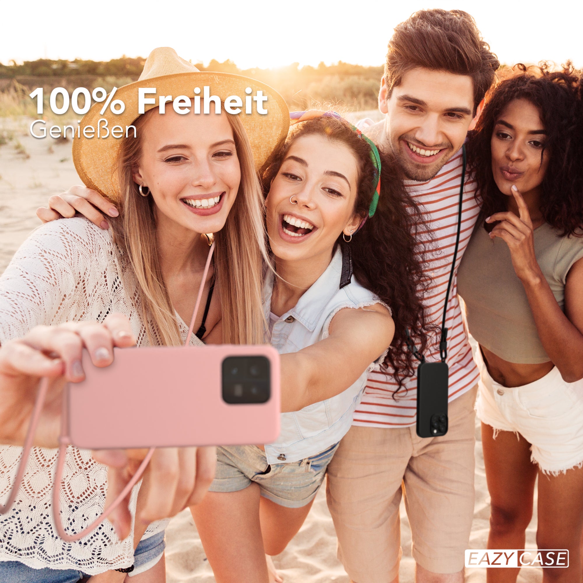 Xiaomi 13 Silikonhülle + Kordel