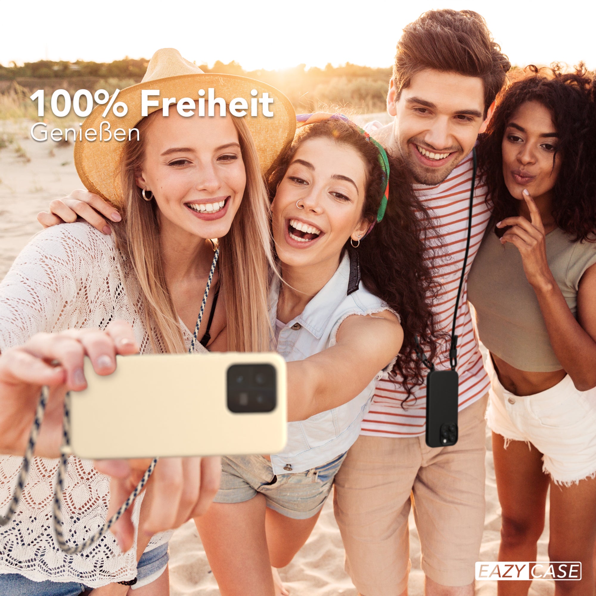 Xiaomi 13 Silikonhülle + Kordel