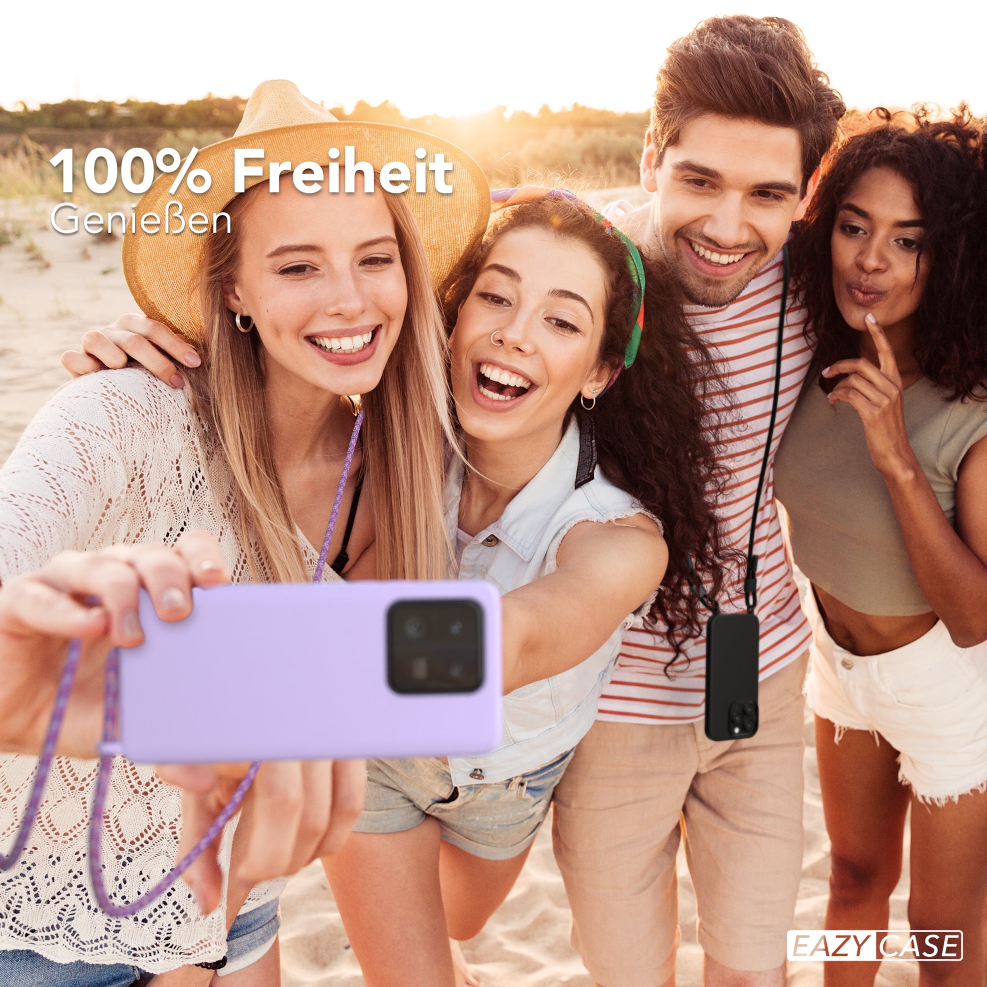 Xiaomi 13 Pro Silikonhülle + Kordel