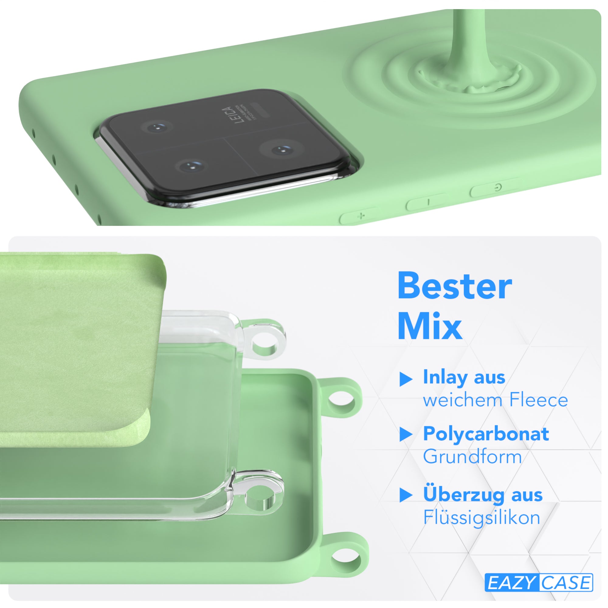 Xiaomi 13 Pro Silikonhülle + Kordel