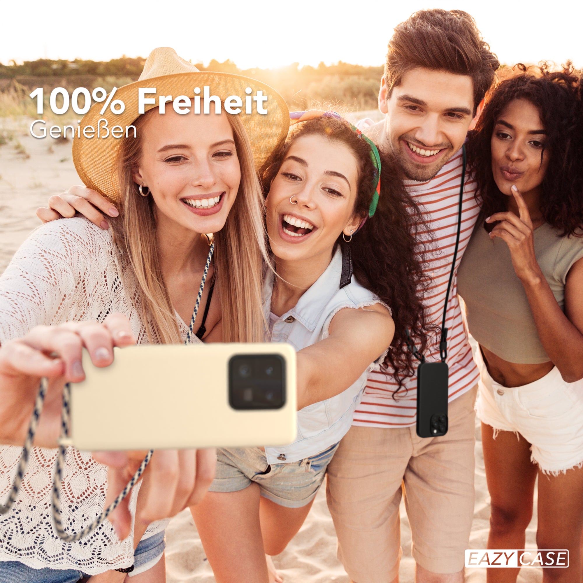 Xiaomi 13 Pro Silikonhülle + Kordel