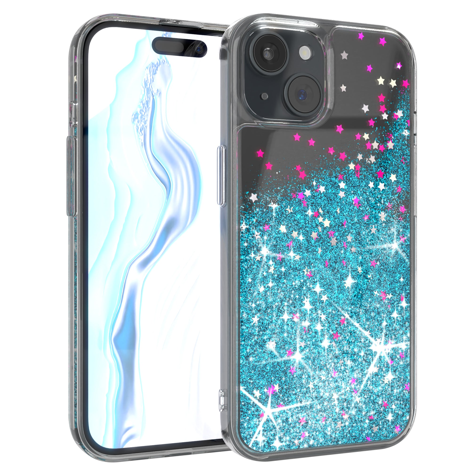 iPhone 15 Glitzerhülle