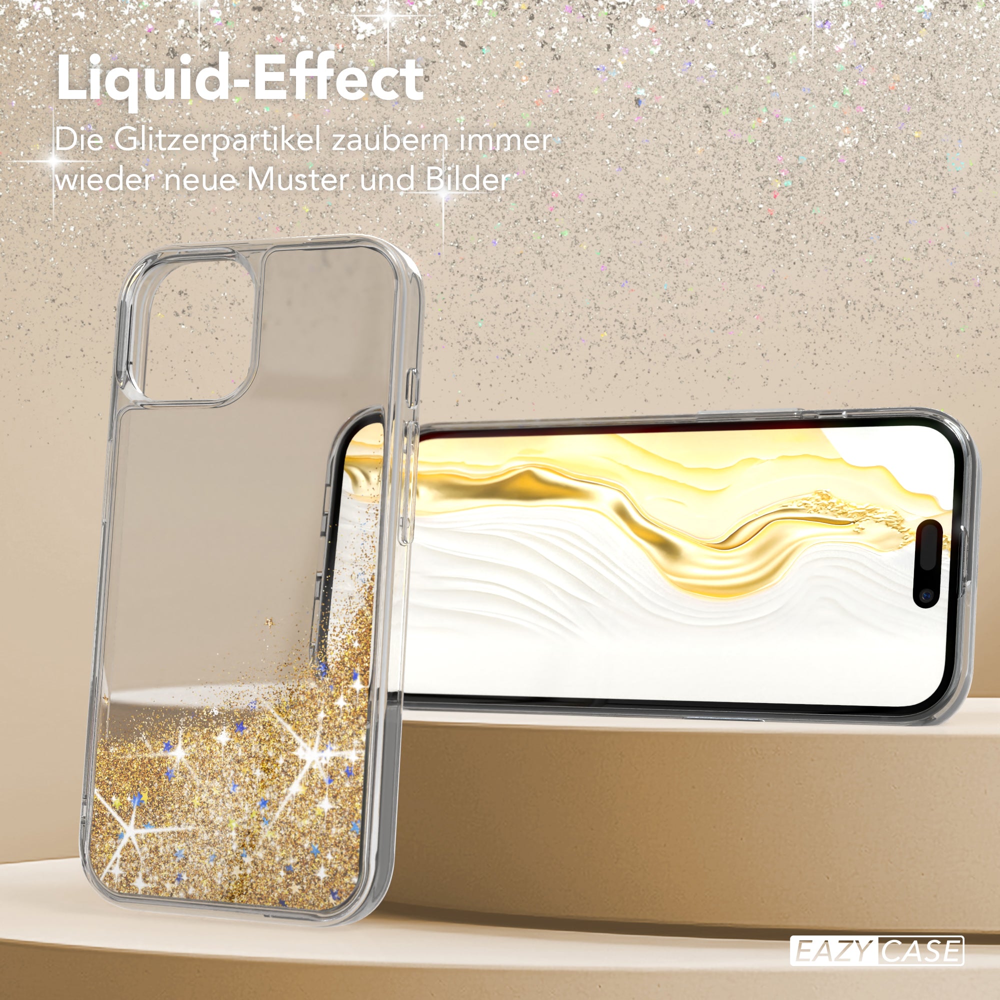 iPhone 15 Glitzerhülle
