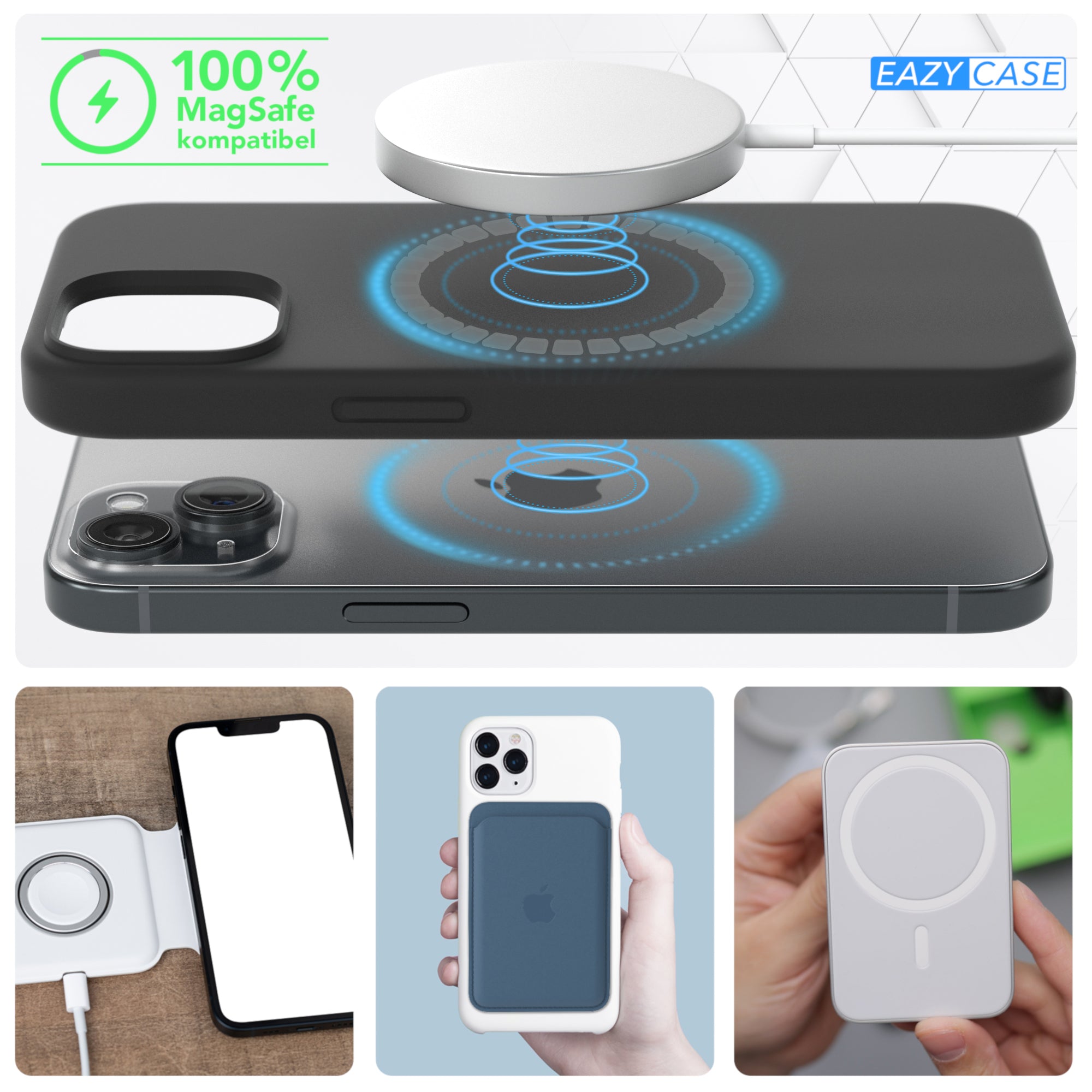 iPhone 15 premium Silikonhülle mit MagSafe