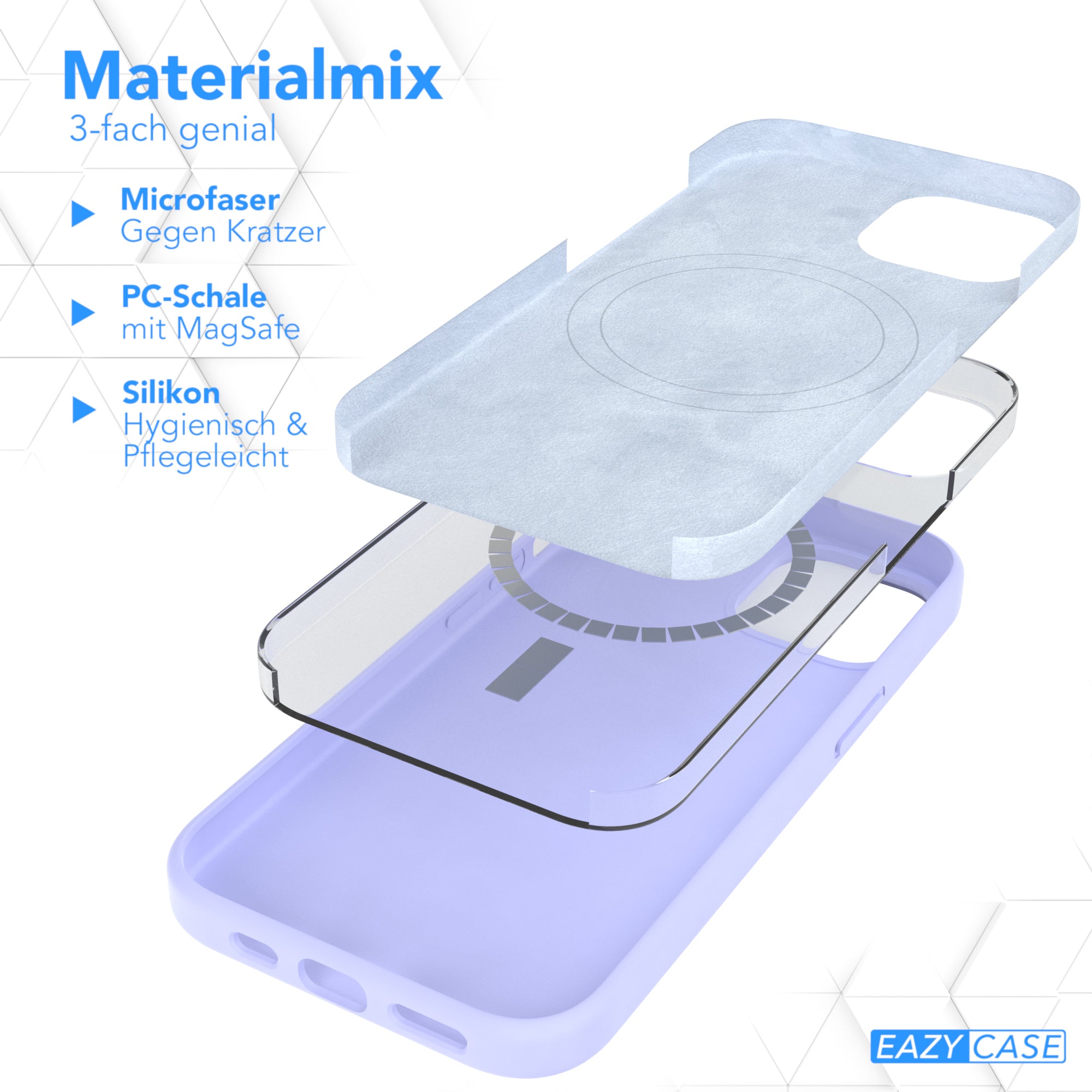 iPhone 15 premium Silikonhülle mit MagSafe
