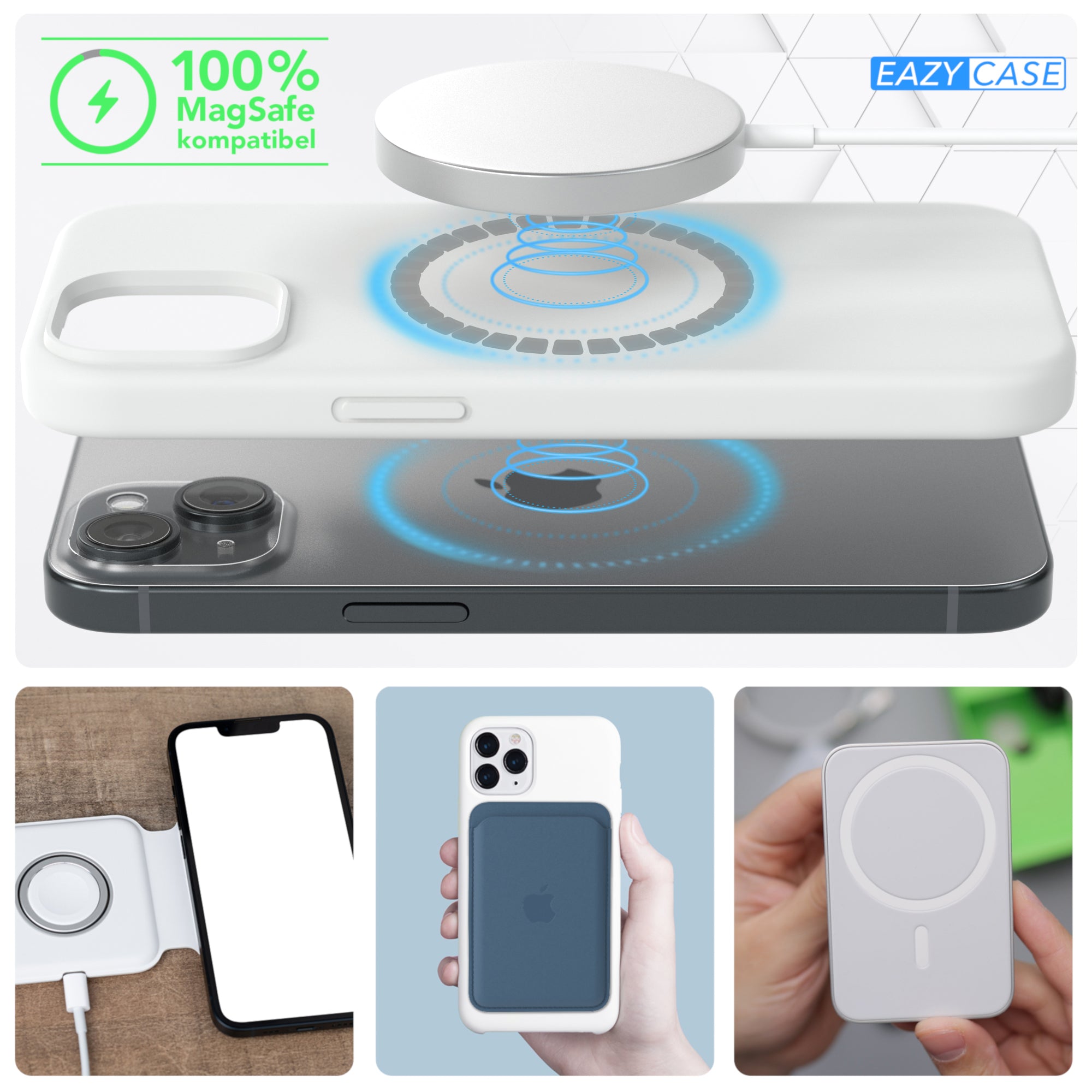 iPhone 15 premium Silikonhülle mit MagSafe