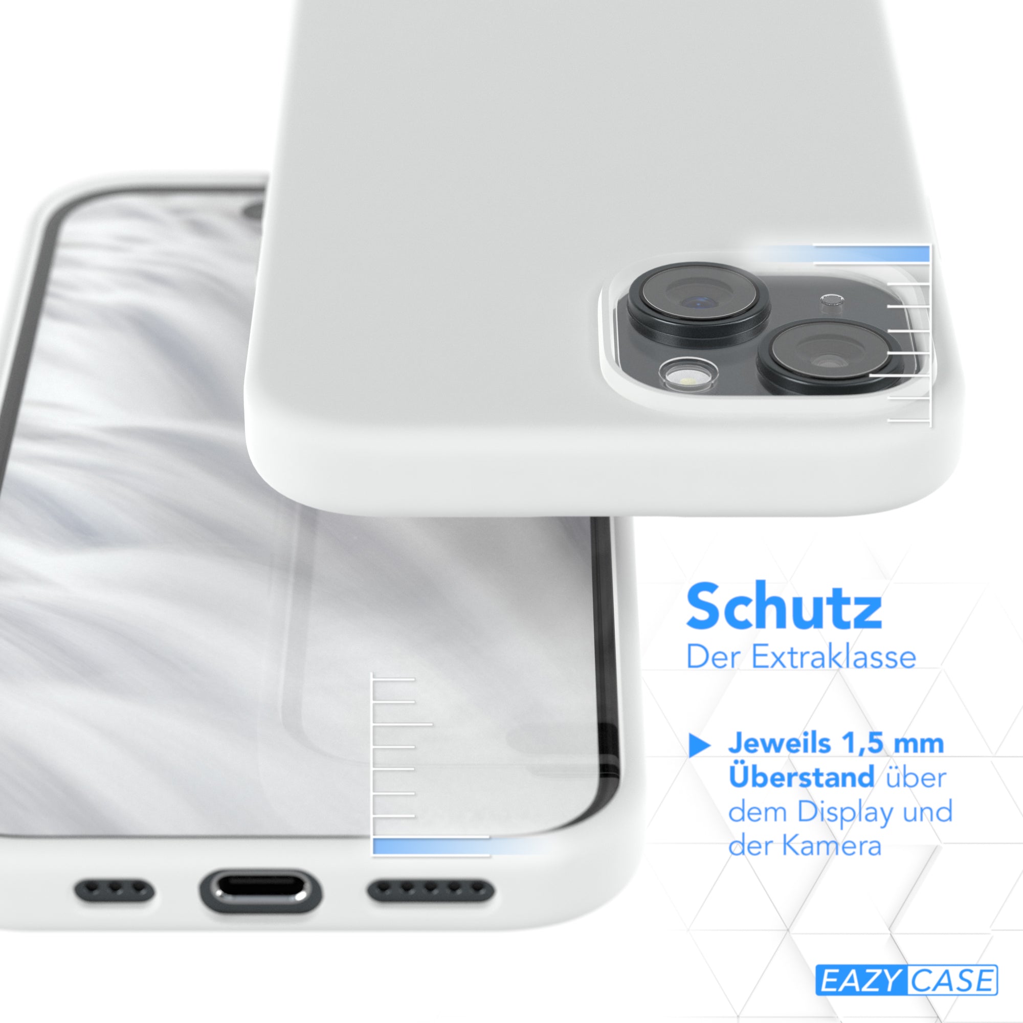 iPhone 15 premium Silikonhülle mit MagSafe