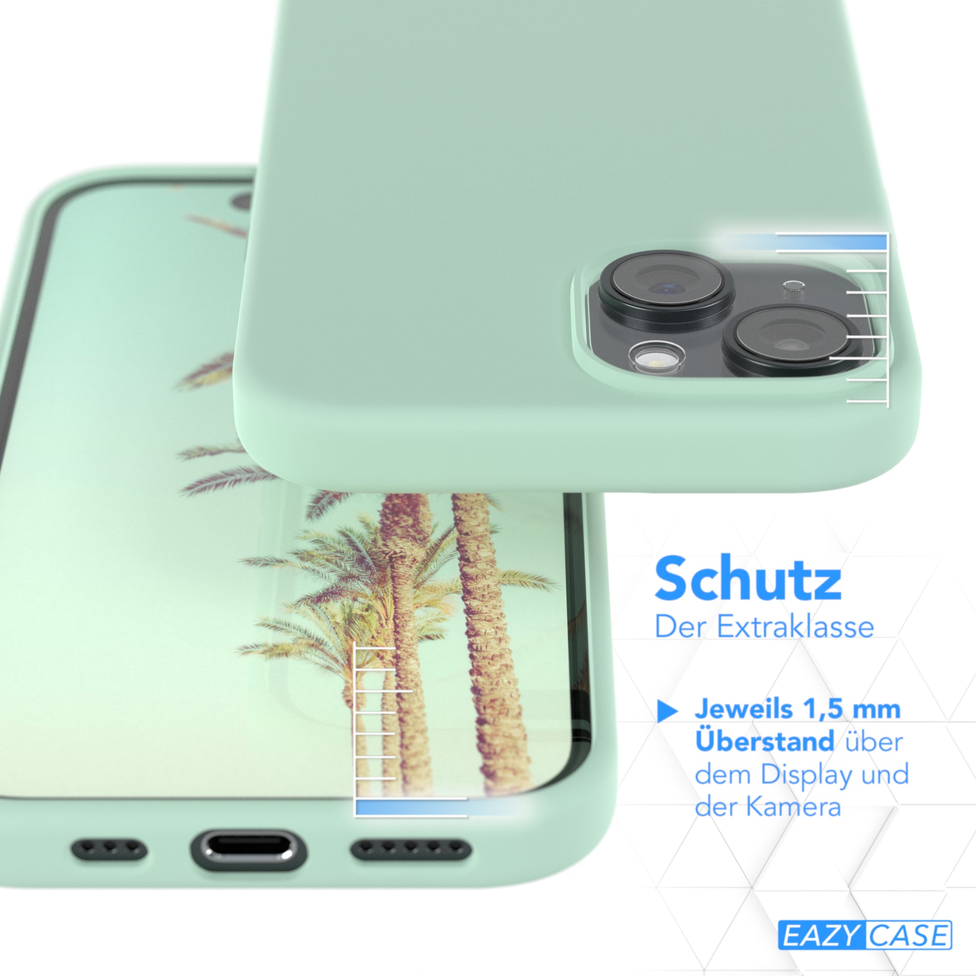 iPhone 15 premium Silikonhülle mit MagSafe