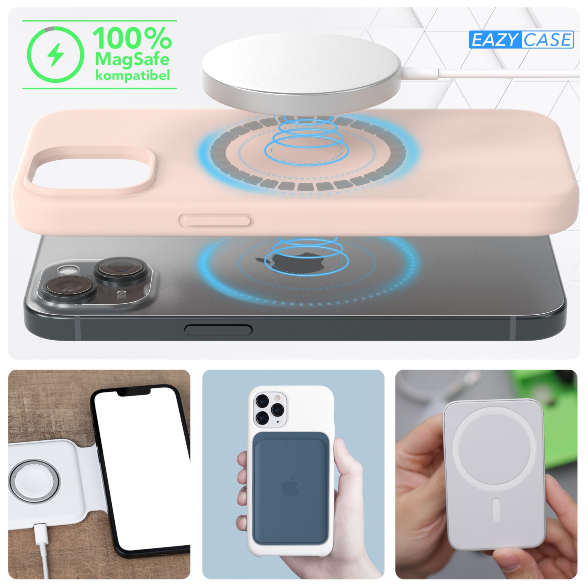 iPhone 15 premium Silikonhülle mit MagSafe