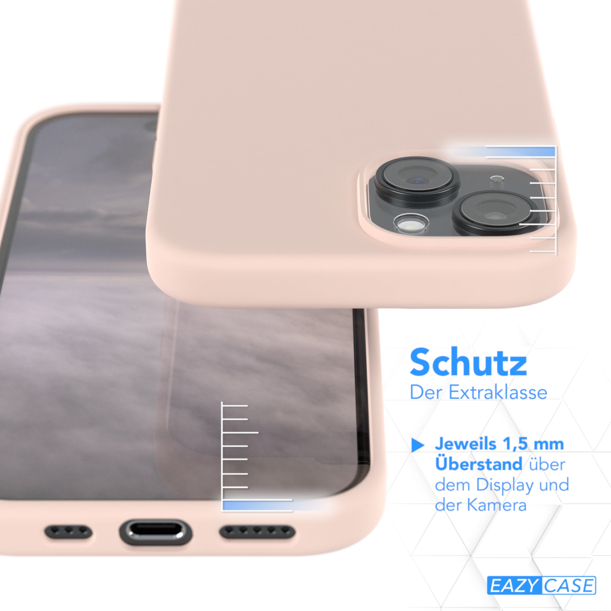 iPhone 15 premium Silikonhülle mit MagSafe