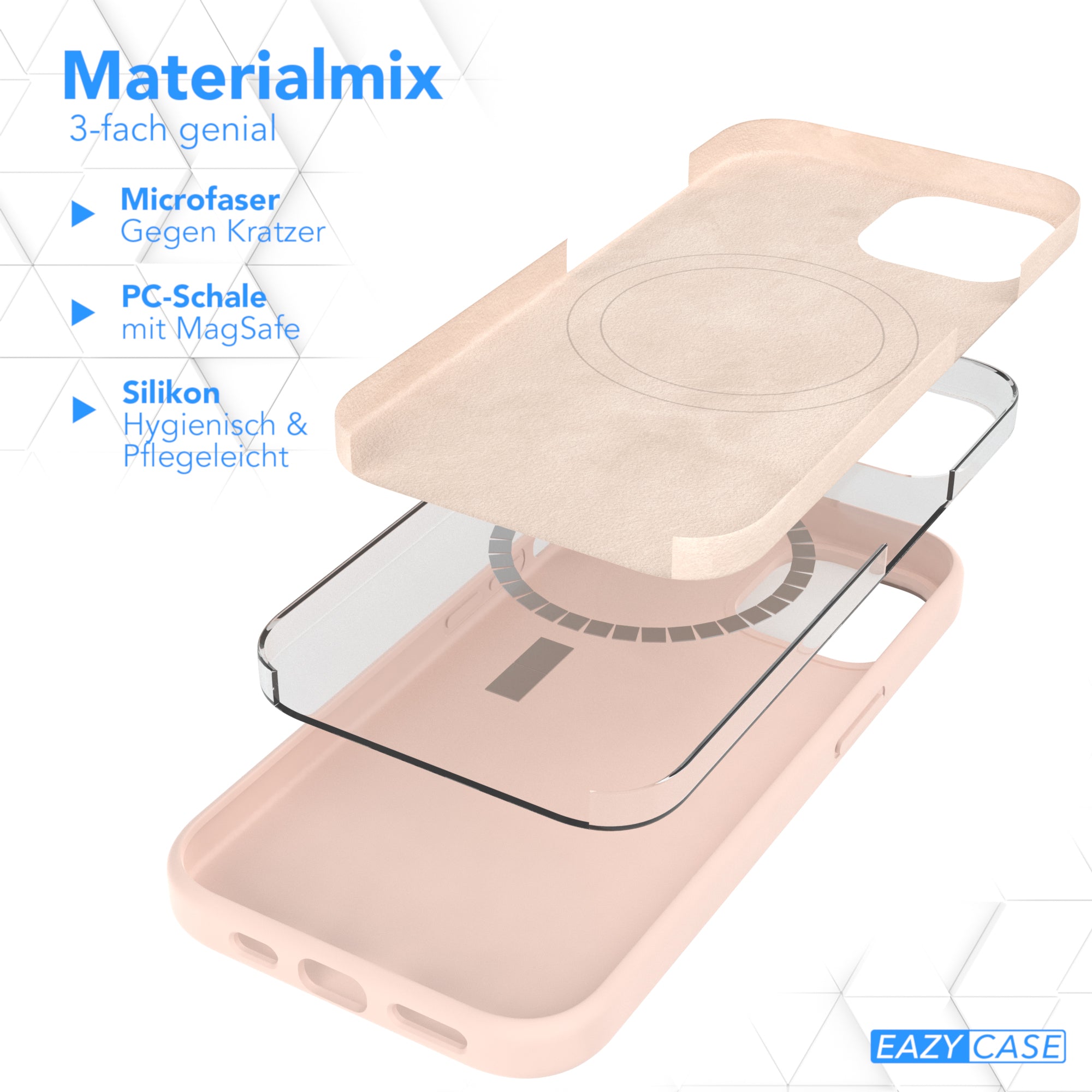 iPhone 15 premium Silikonhülle mit MagSafe