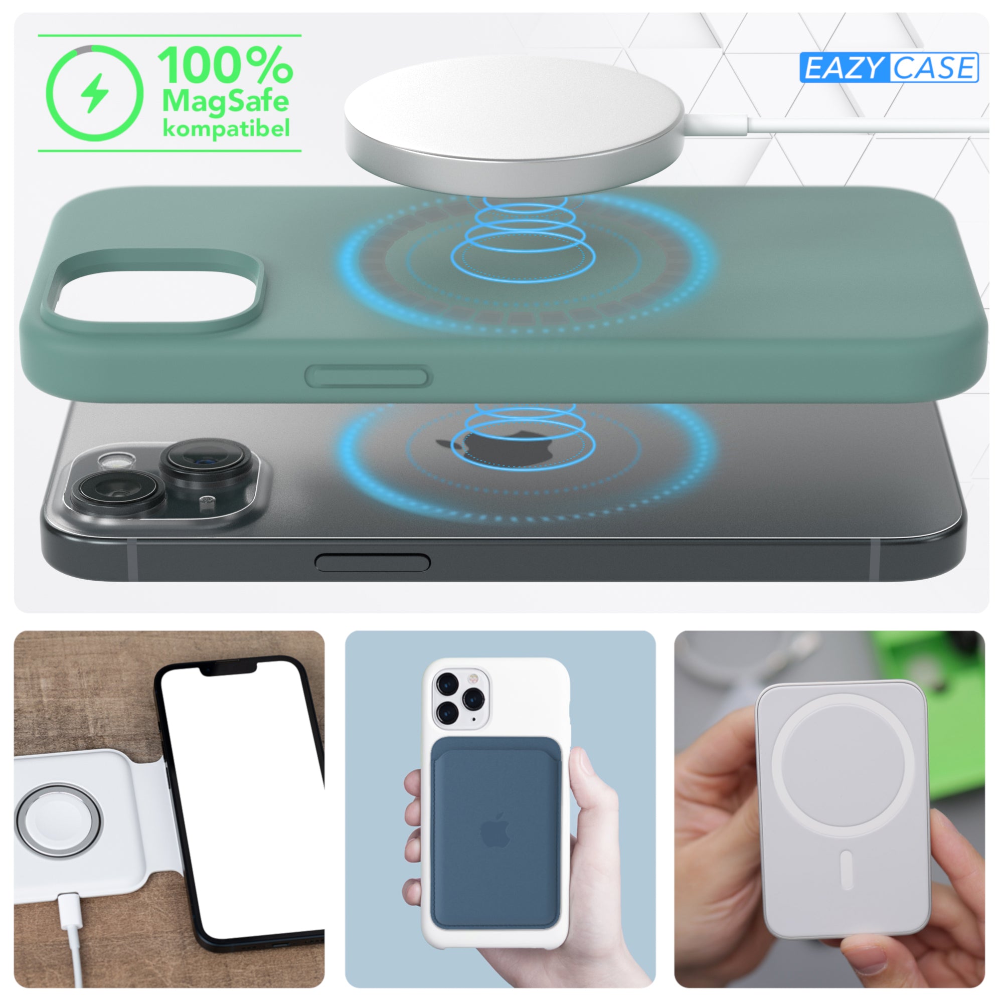 iPhone 15 premium Silikonhülle mit MagSafe