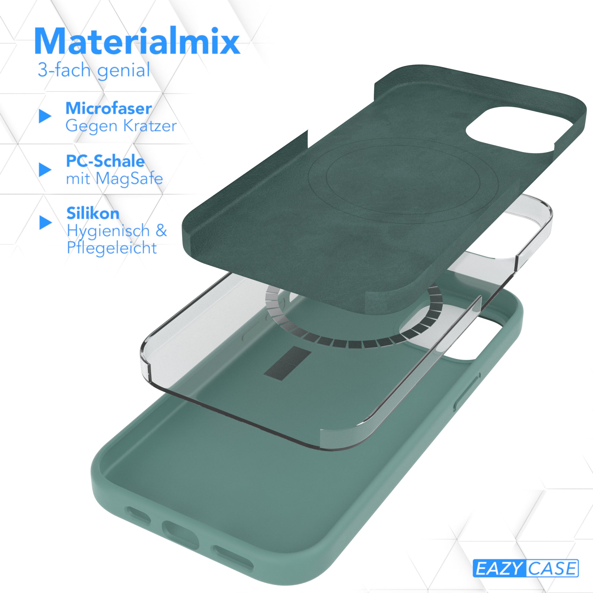 iPhone 15 premium Silikonhülle mit MagSafe