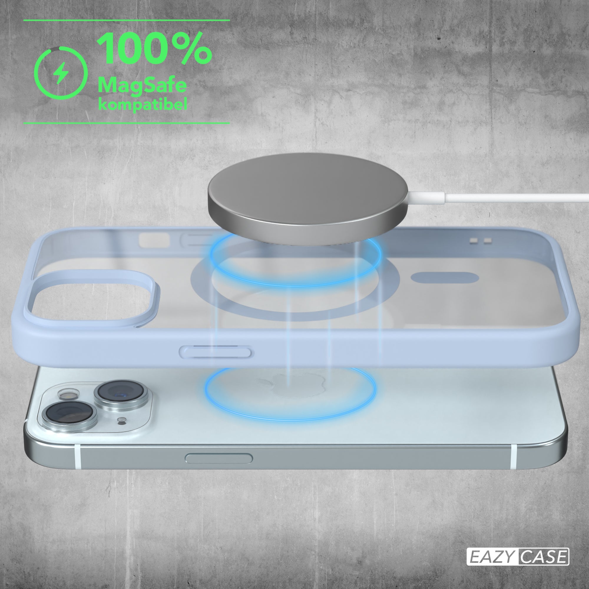 iPhone 15 transparente Hülle mit MagSafe