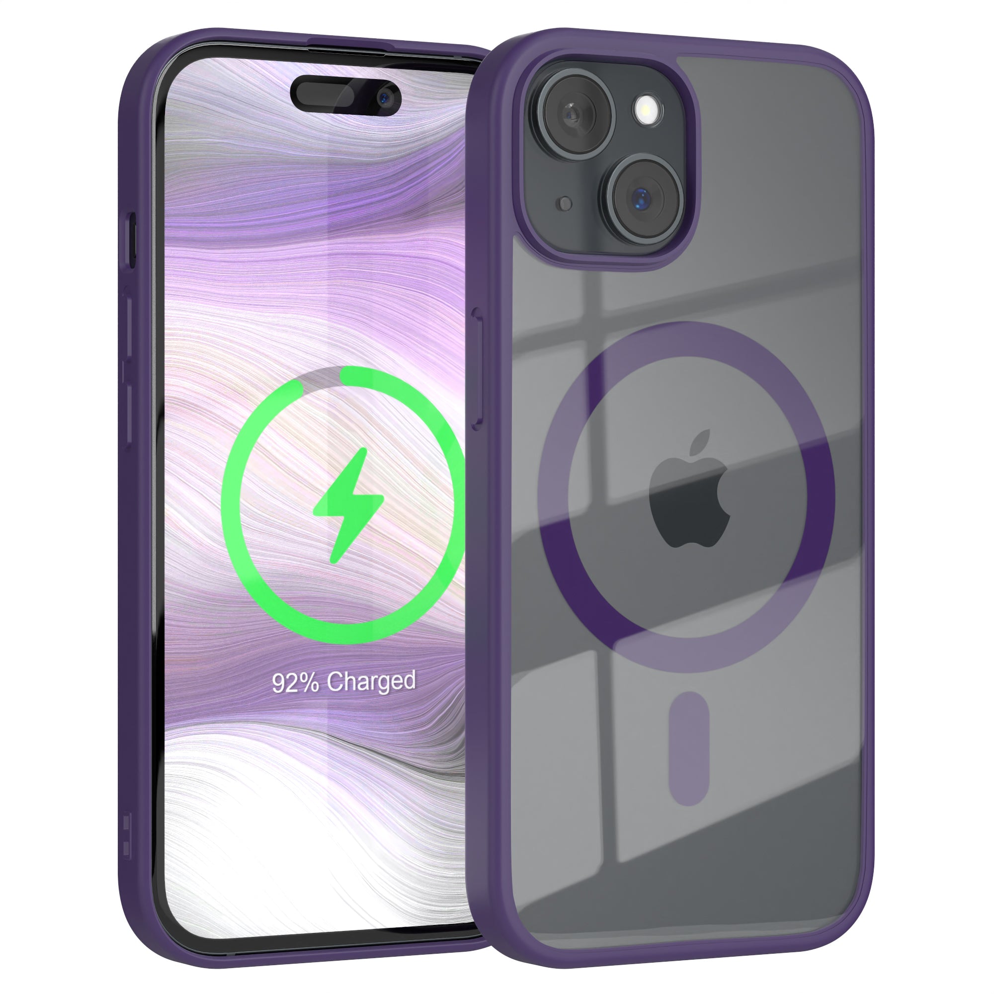 iPhone 15 transparente Hülle mit MagSafe