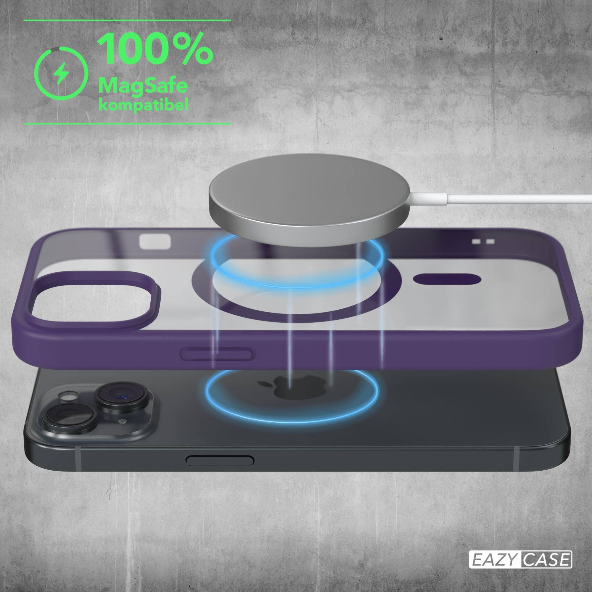 iPhone 15 transparente Hülle mit MagSafe