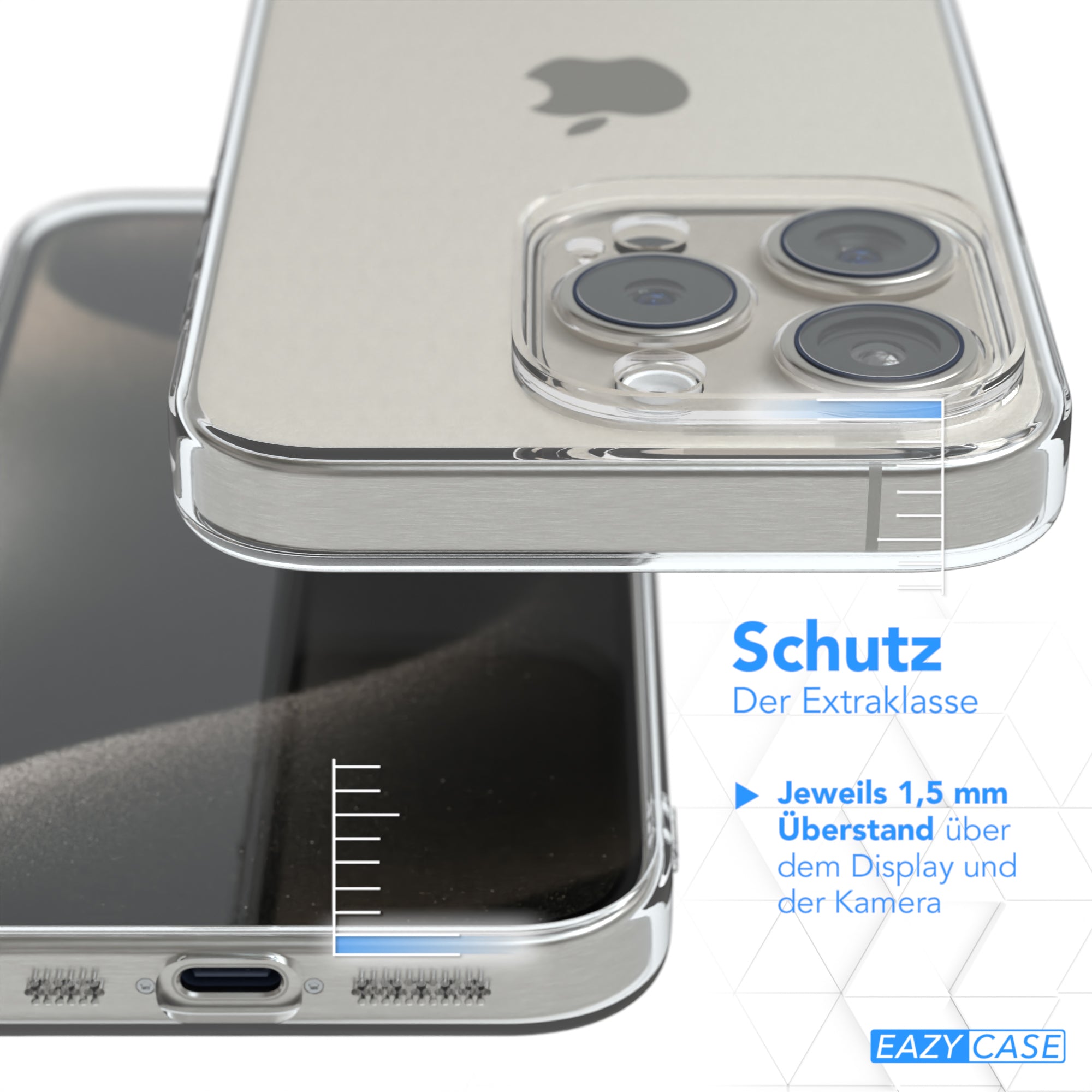 iPhone 15 Serie transparentes Slimcover