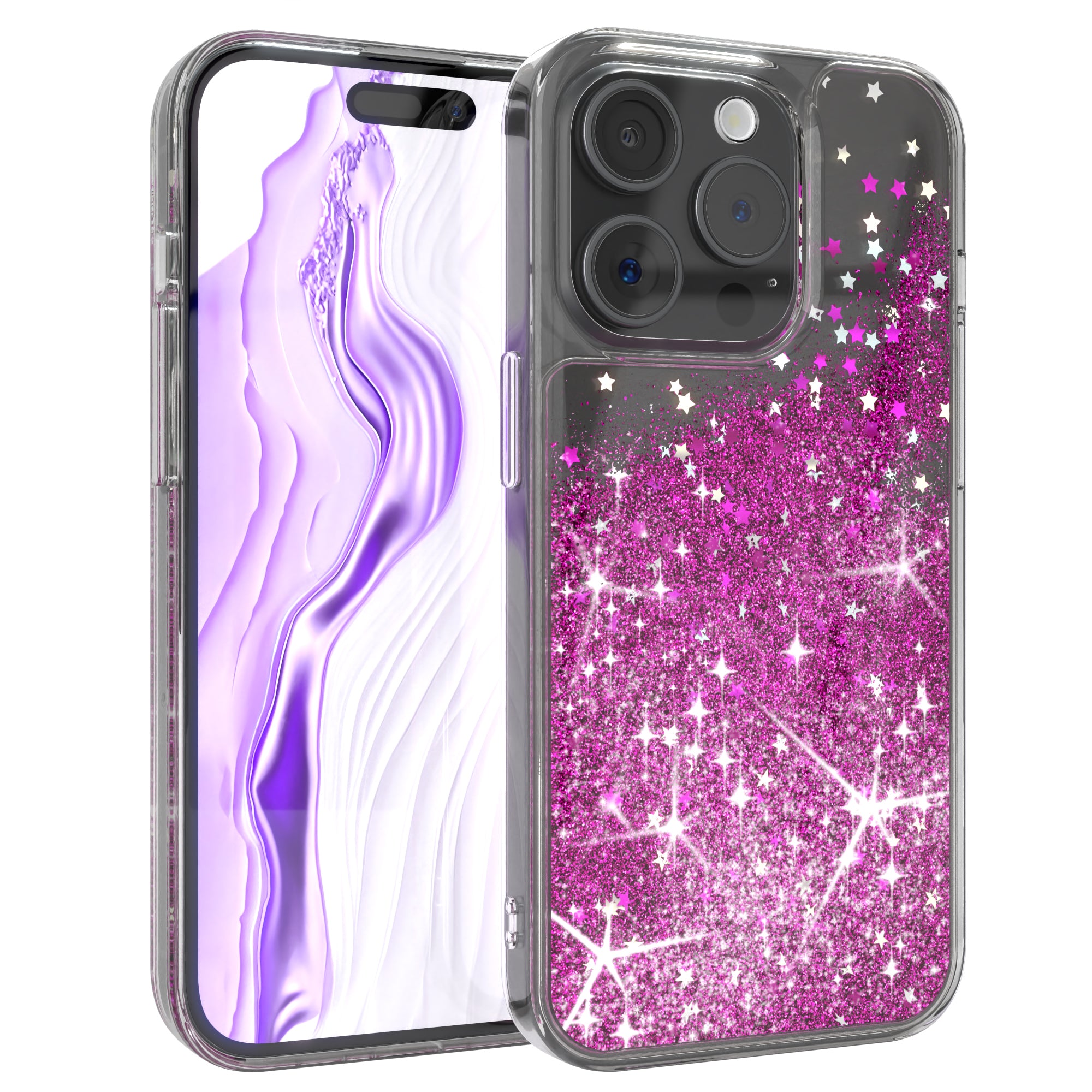 iPhone 15 Pro Glitzerhülle