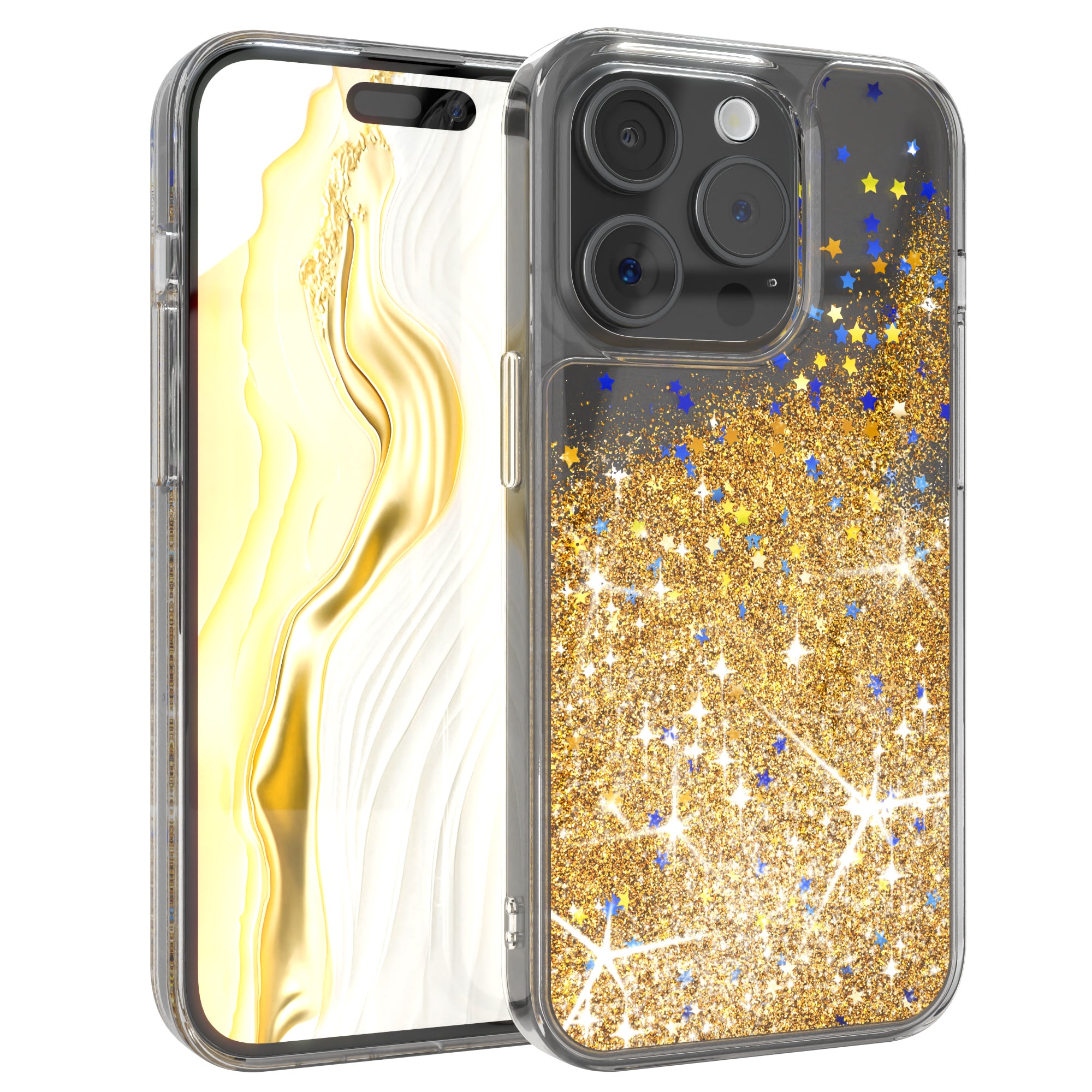 iPhone 15 Pro Glitzerhülle