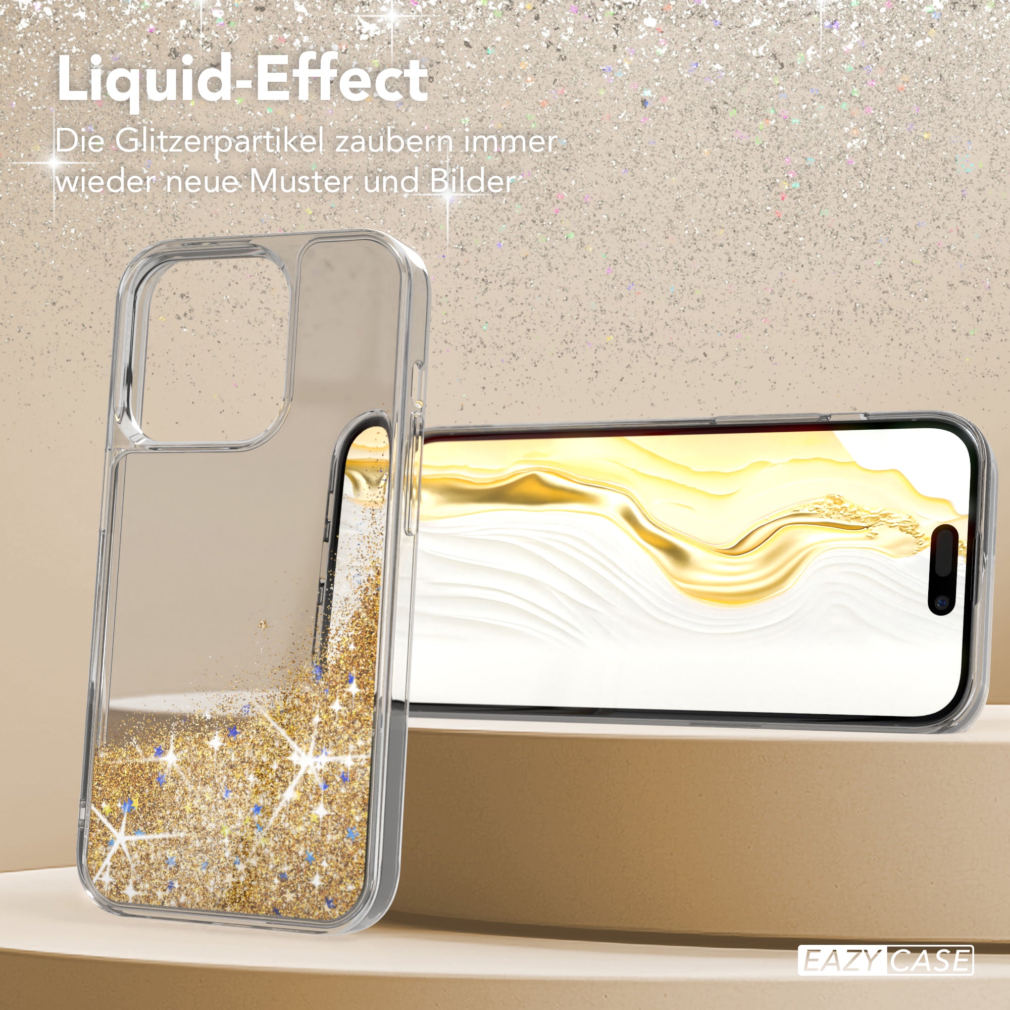 iPhone 15 Pro Glitzerhülle