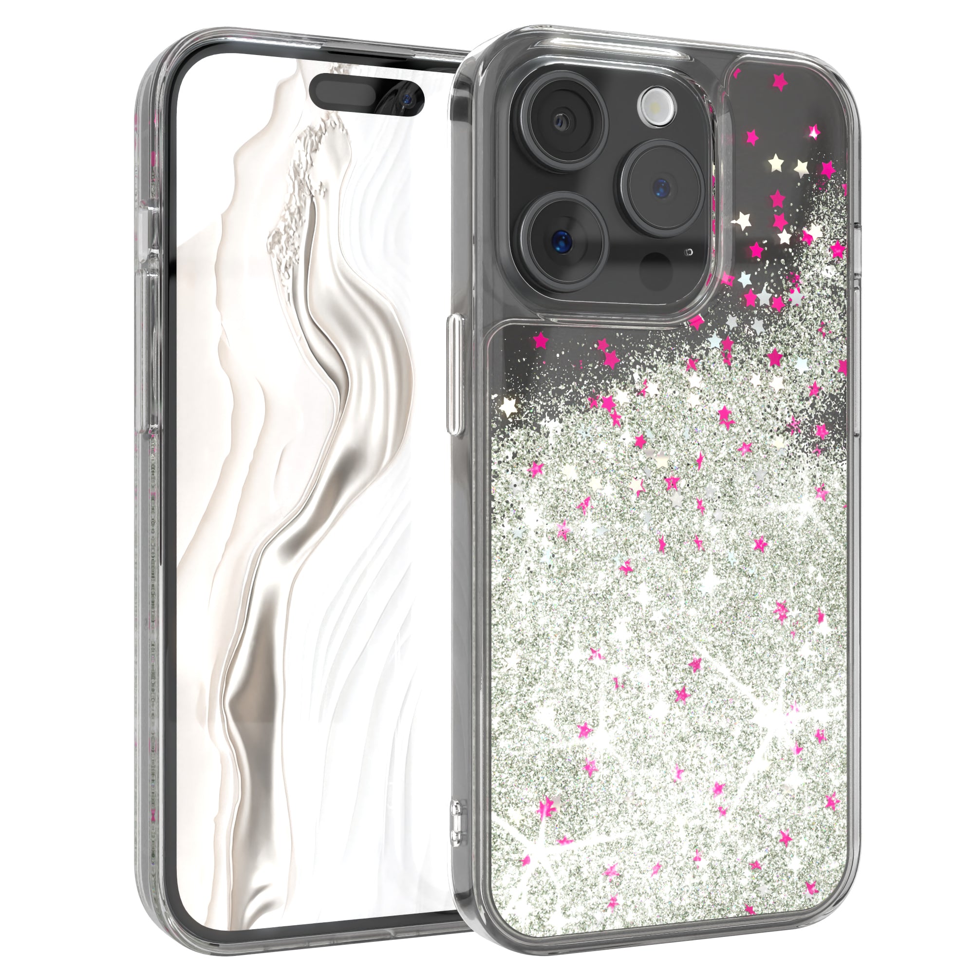 iPhone 15 Pro Glitzerhülle