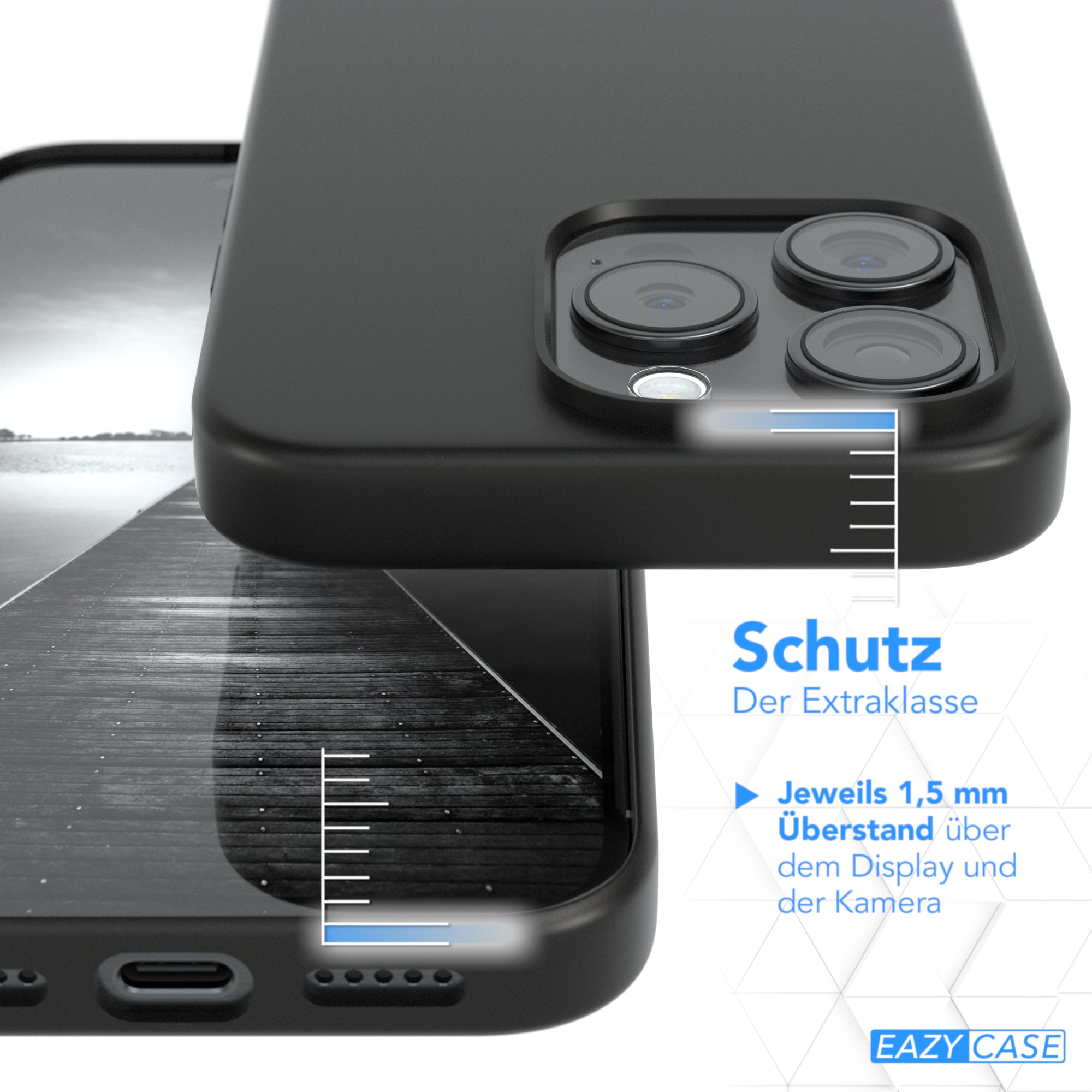 iPhone 15 Pro ultradünnes Slimcover aus TPU