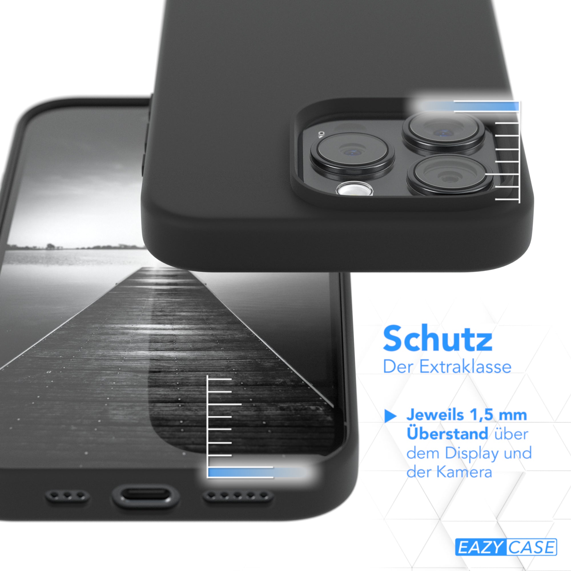 iPhone 15 Pro premium Silikonhülle mit MagSafe