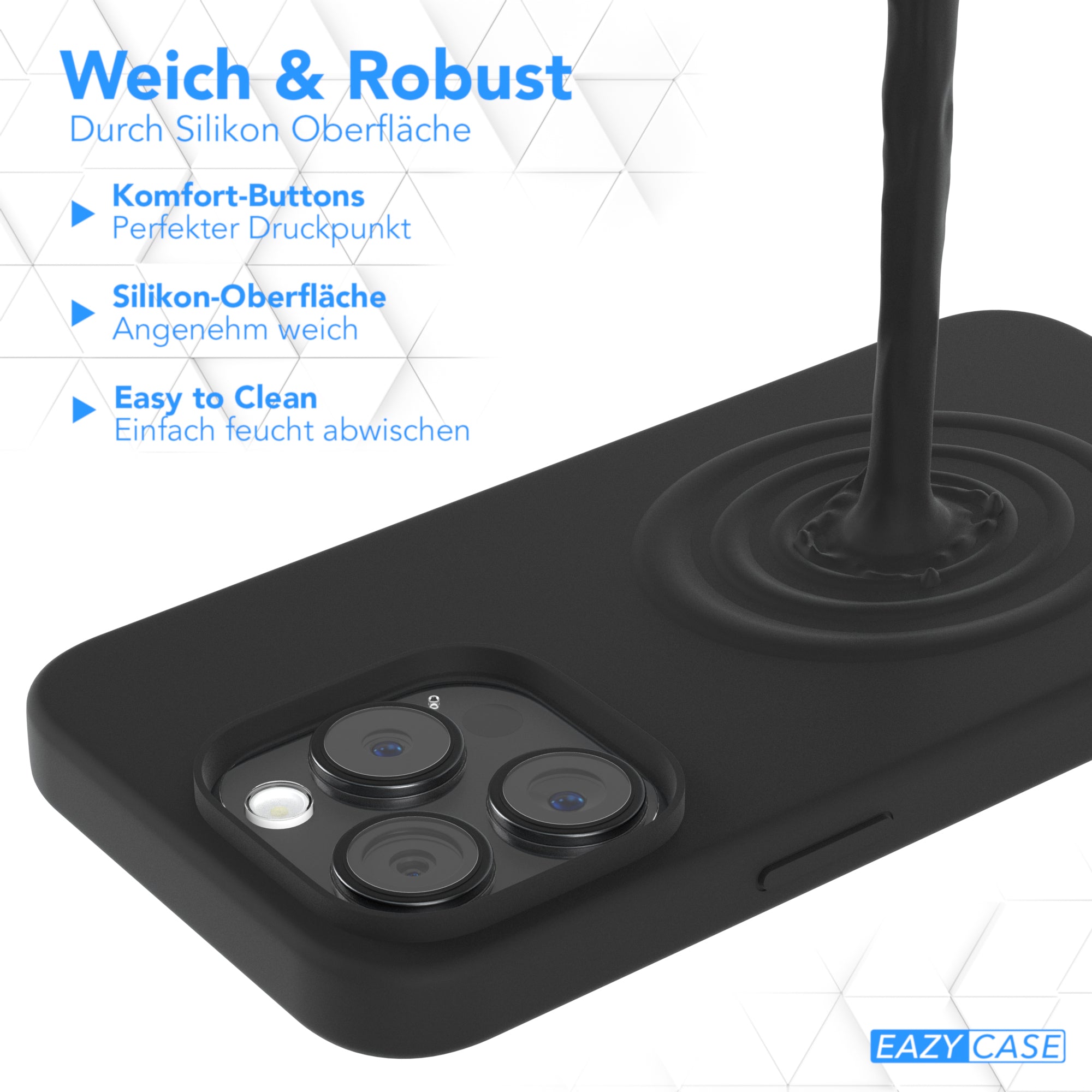 iPhone 15 Pro premium Silikonhülle mit MagSafe