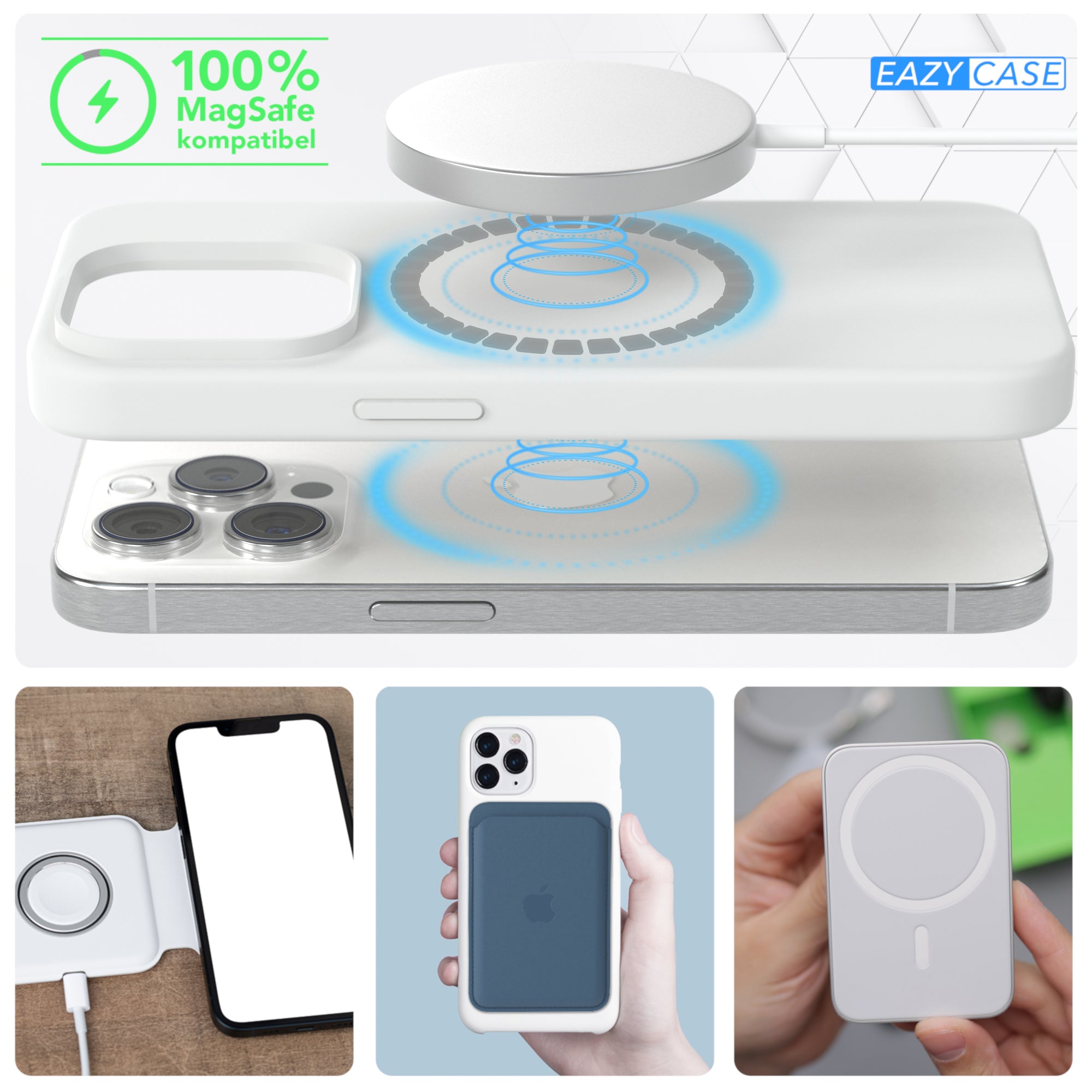 iPhone 15 Pro premium Silikonhülle mit MagSafe