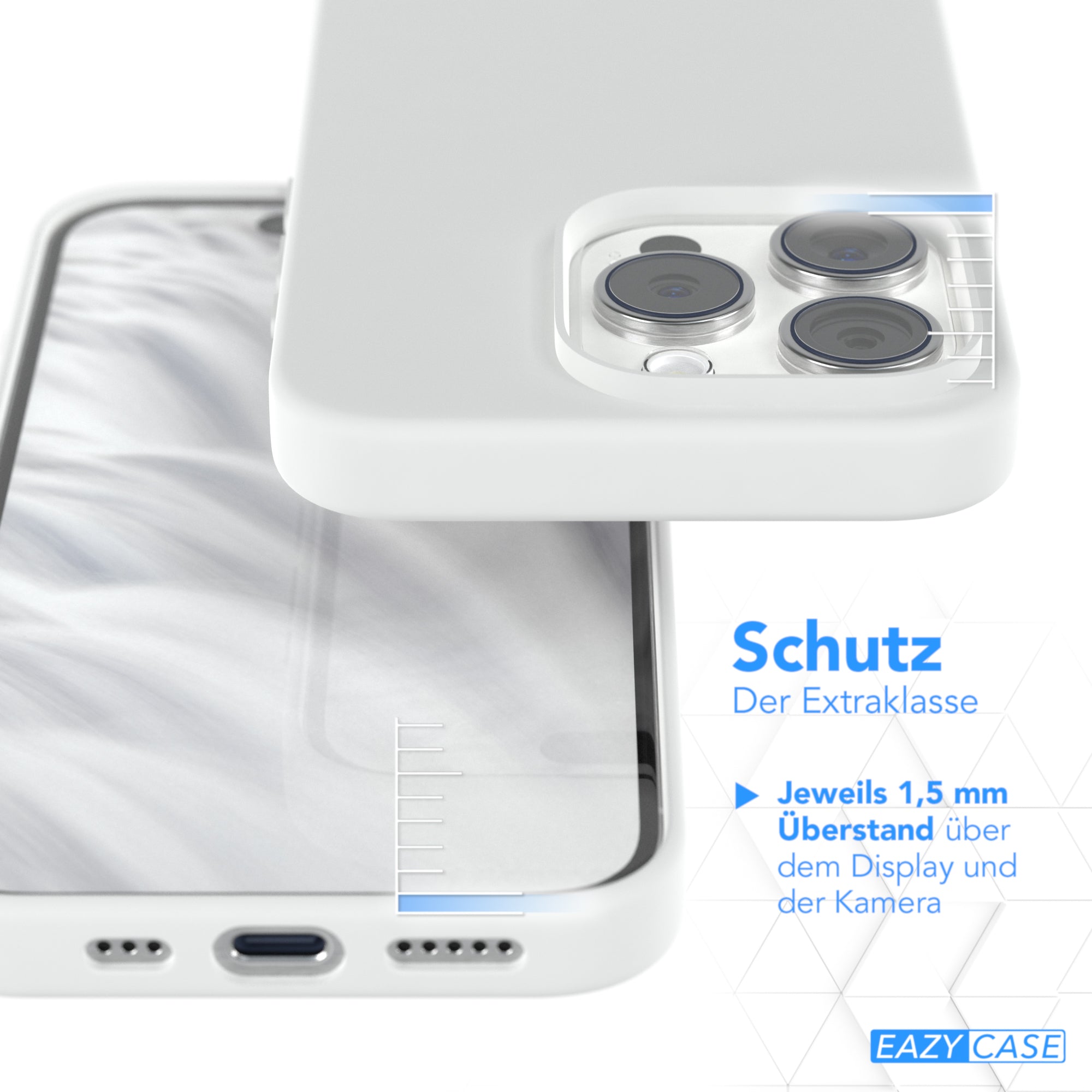 iPhone 15 Pro premium Silikonhülle mit MagSafe