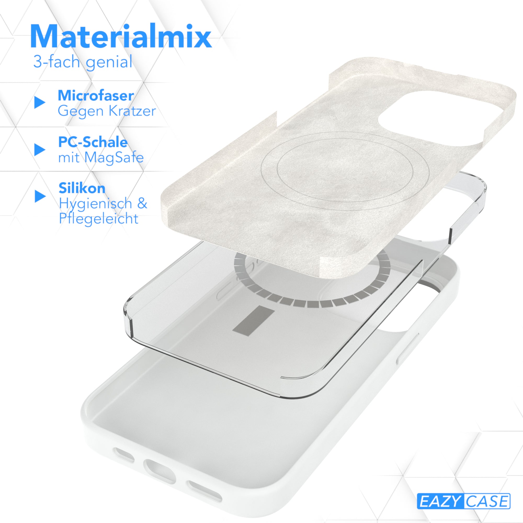 iPhone 15 Pro premium Silikonhülle mit MagSafe