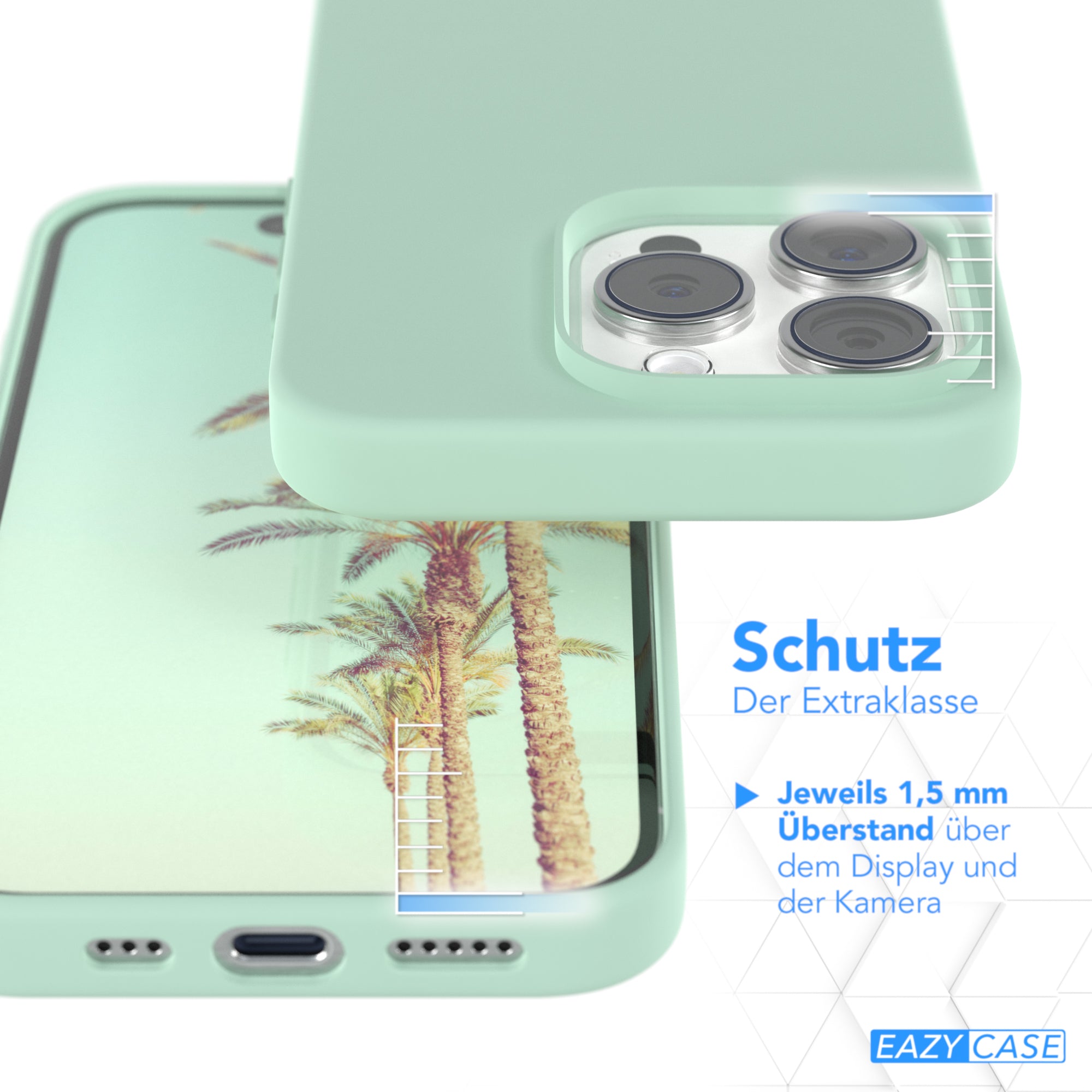 iPhone 15 Pro premium Silikonhülle mit MagSafe