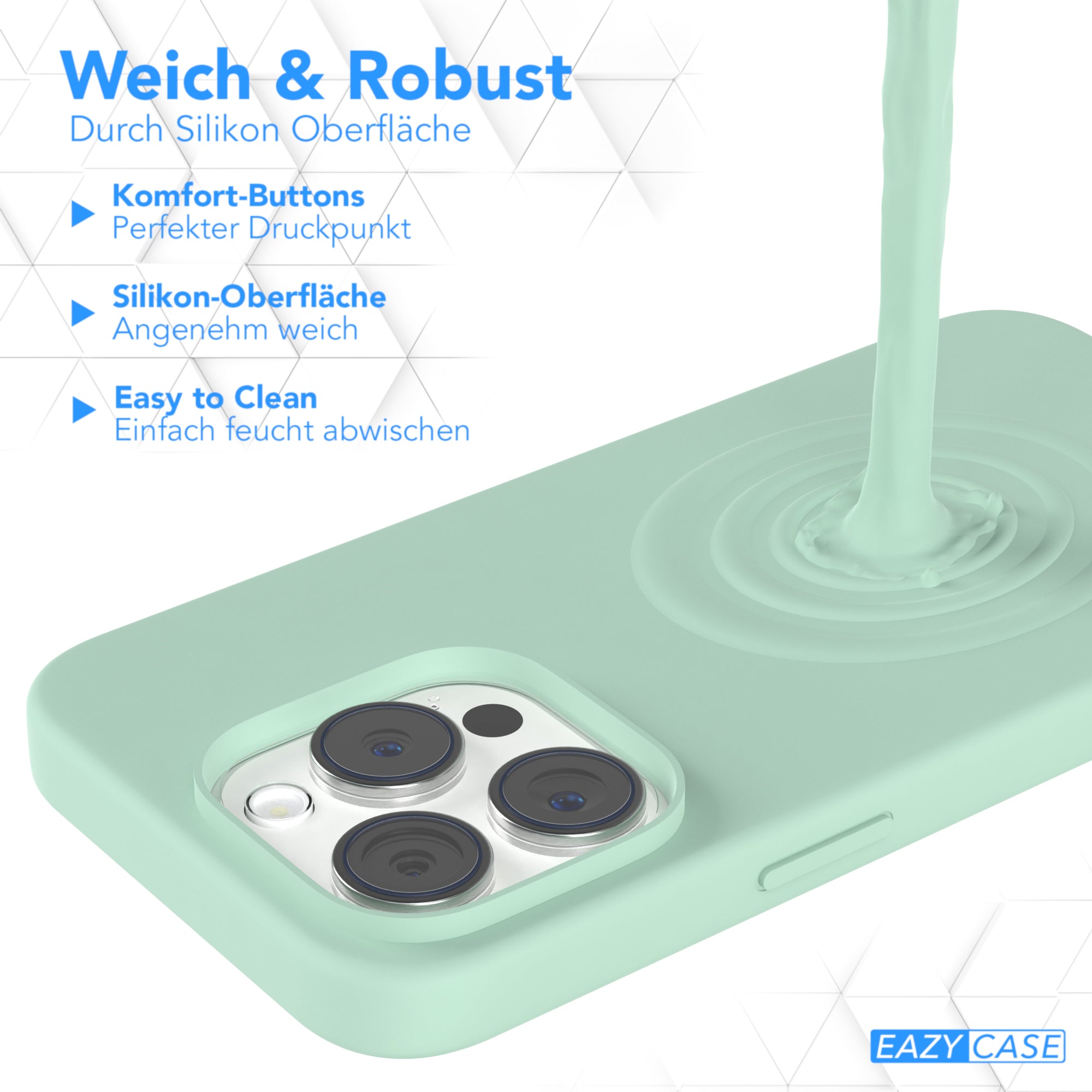 iPhone 15 Pro premium Silikonhülle mit MagSafe