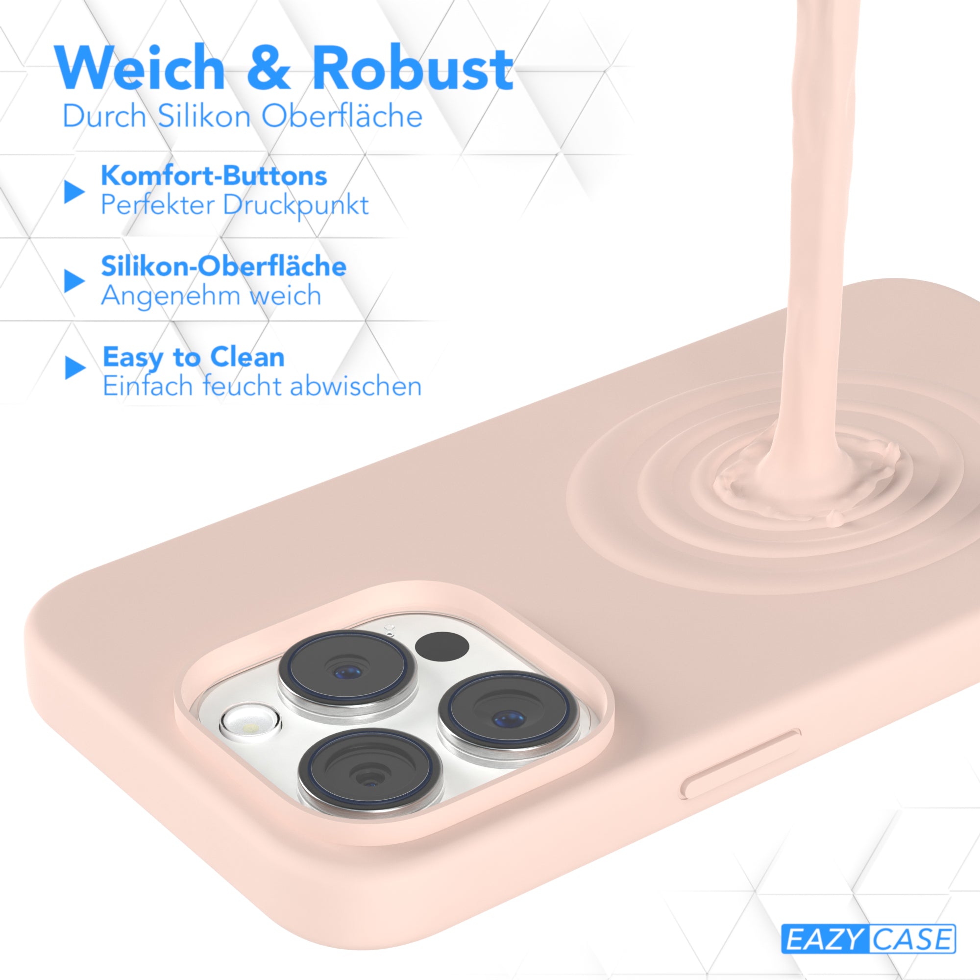 iPhone 15 Pro premium Silikonhülle mit MagSafe