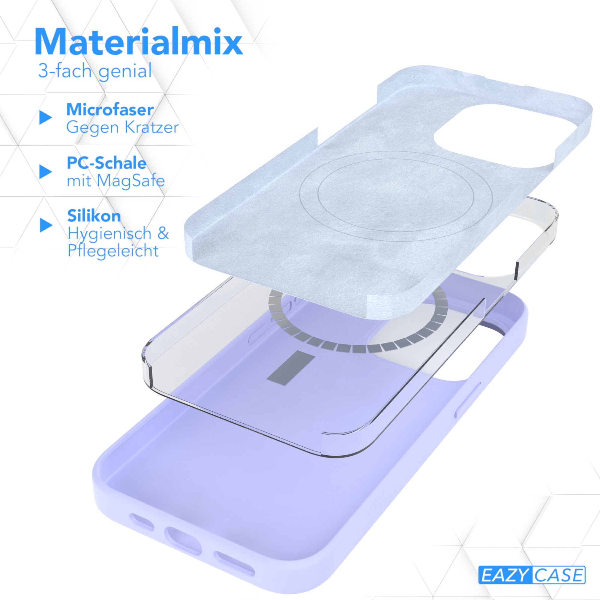 iPhone 15 Pro premium Silikonhülle mit MagSafe