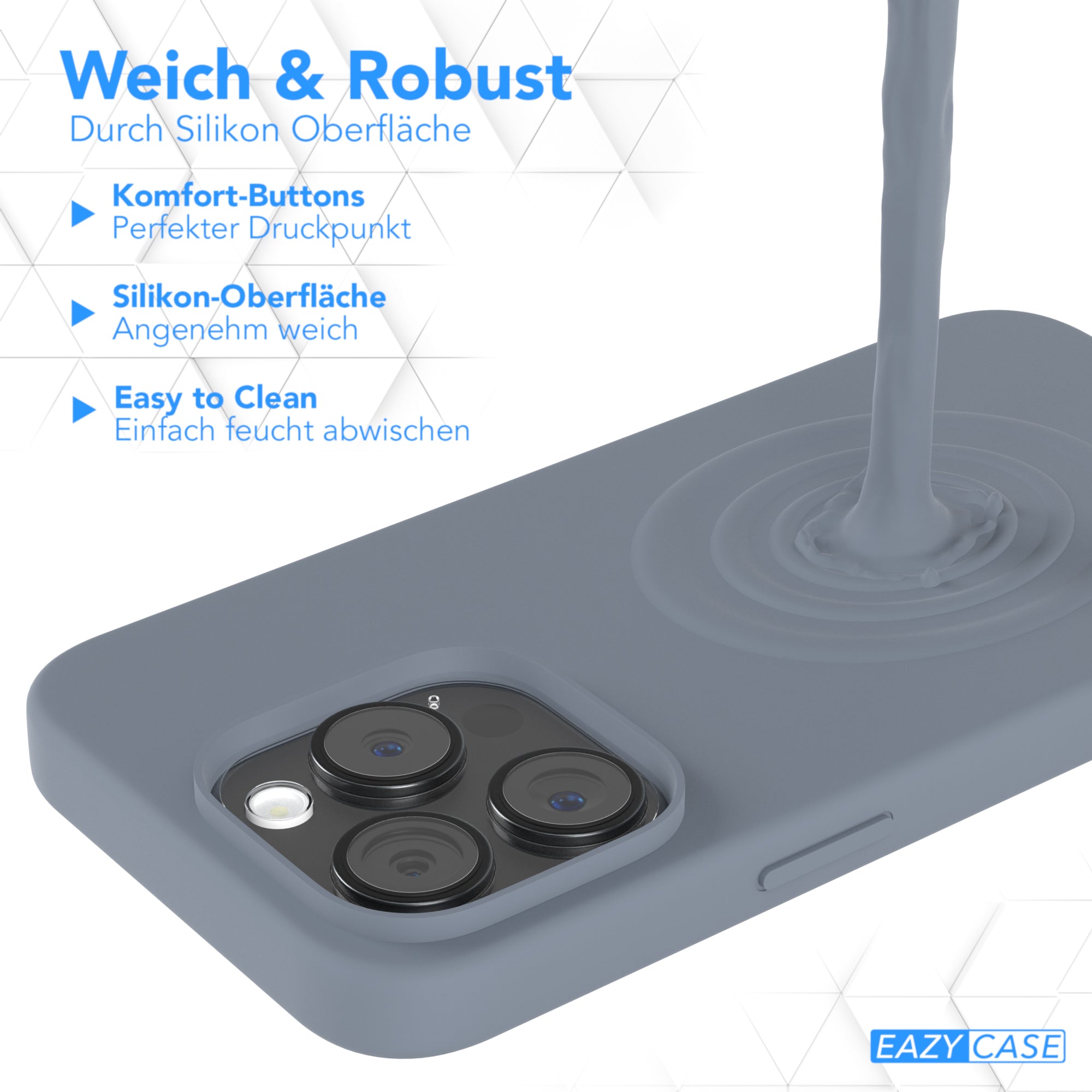 iPhone 15 Pro premium Silikonhülle mit MagSafe