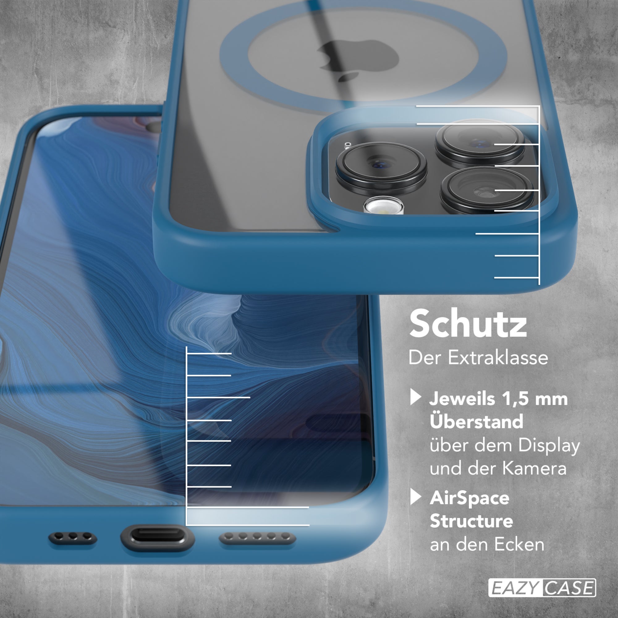 iPhone 15 Pro transparente Hülle mit MagSafe
