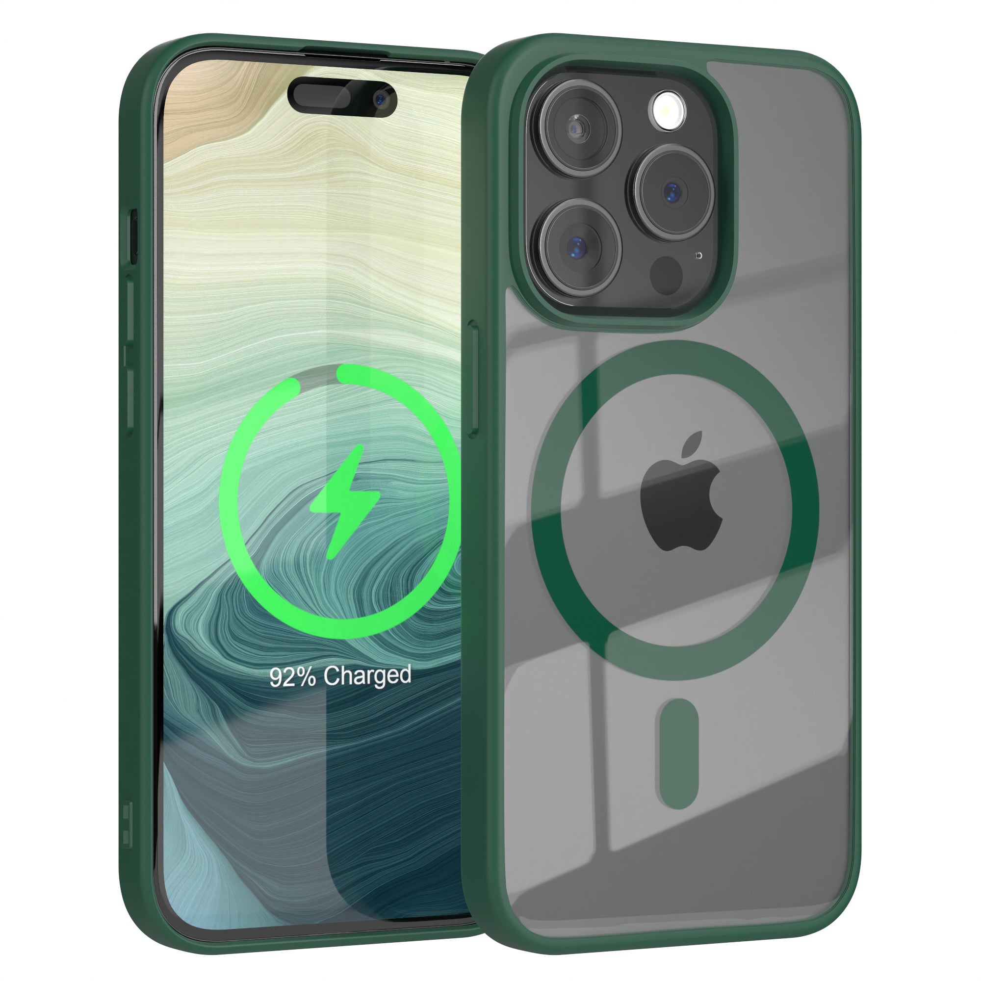 iPhone 15 Pro transparente Hülle mit MagSafe