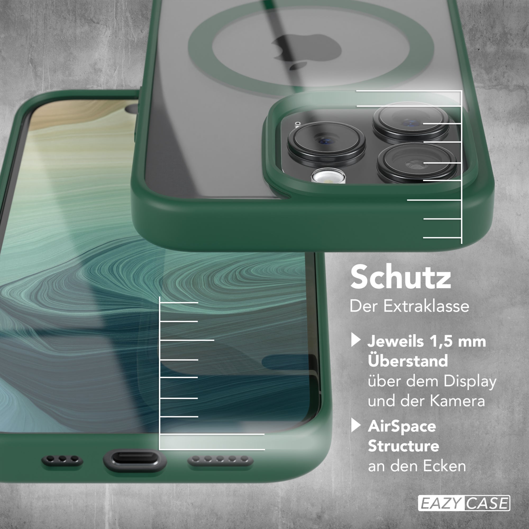 iPhone 15 Pro transparente Hülle mit MagSafe