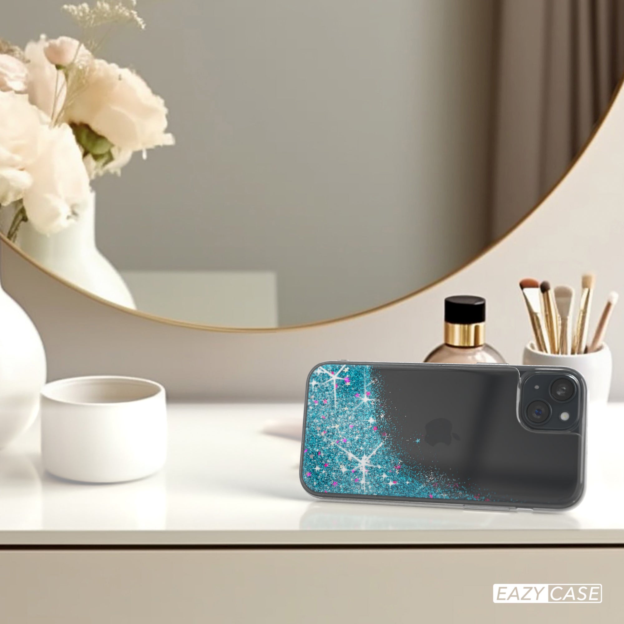 iPhone 15 Plus Glitzerhülle