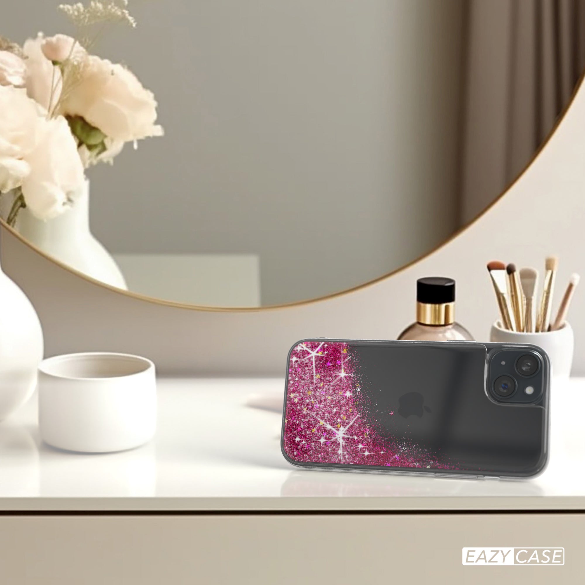 iPhone 15 Plus Glitzerhülle