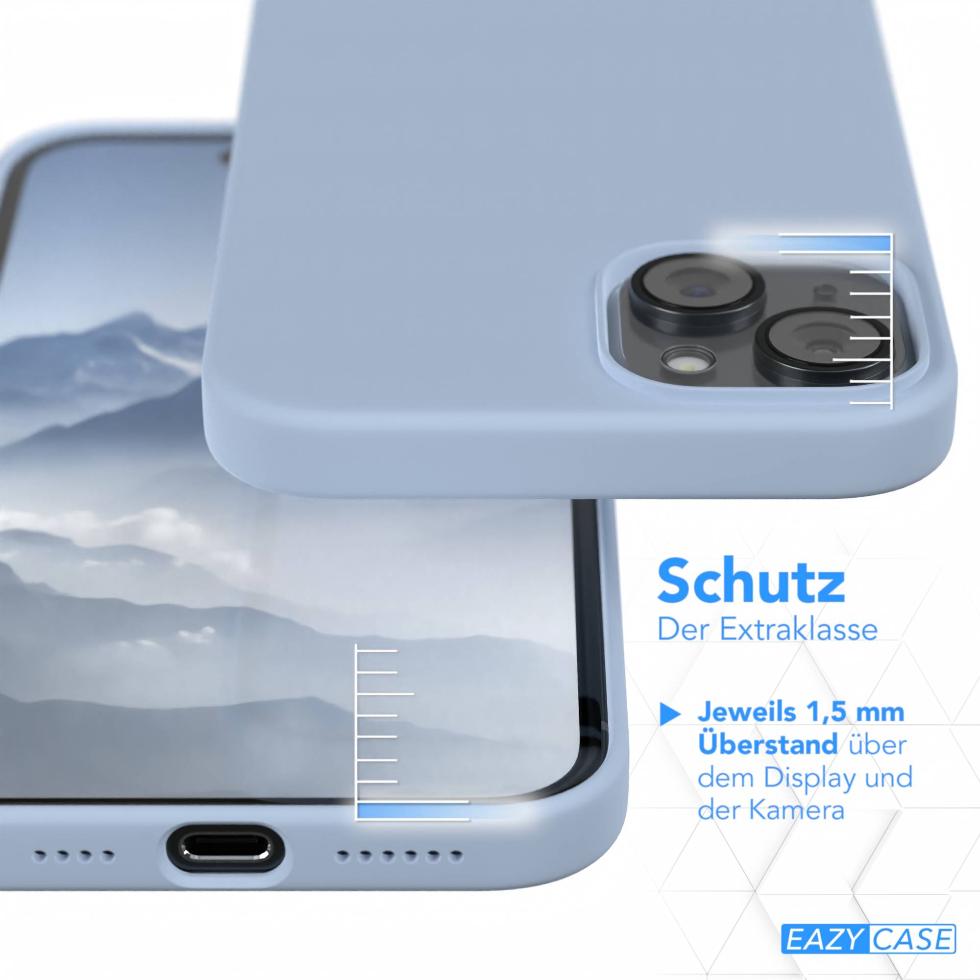 iPhone 15 Plus Premium Silikonhülle