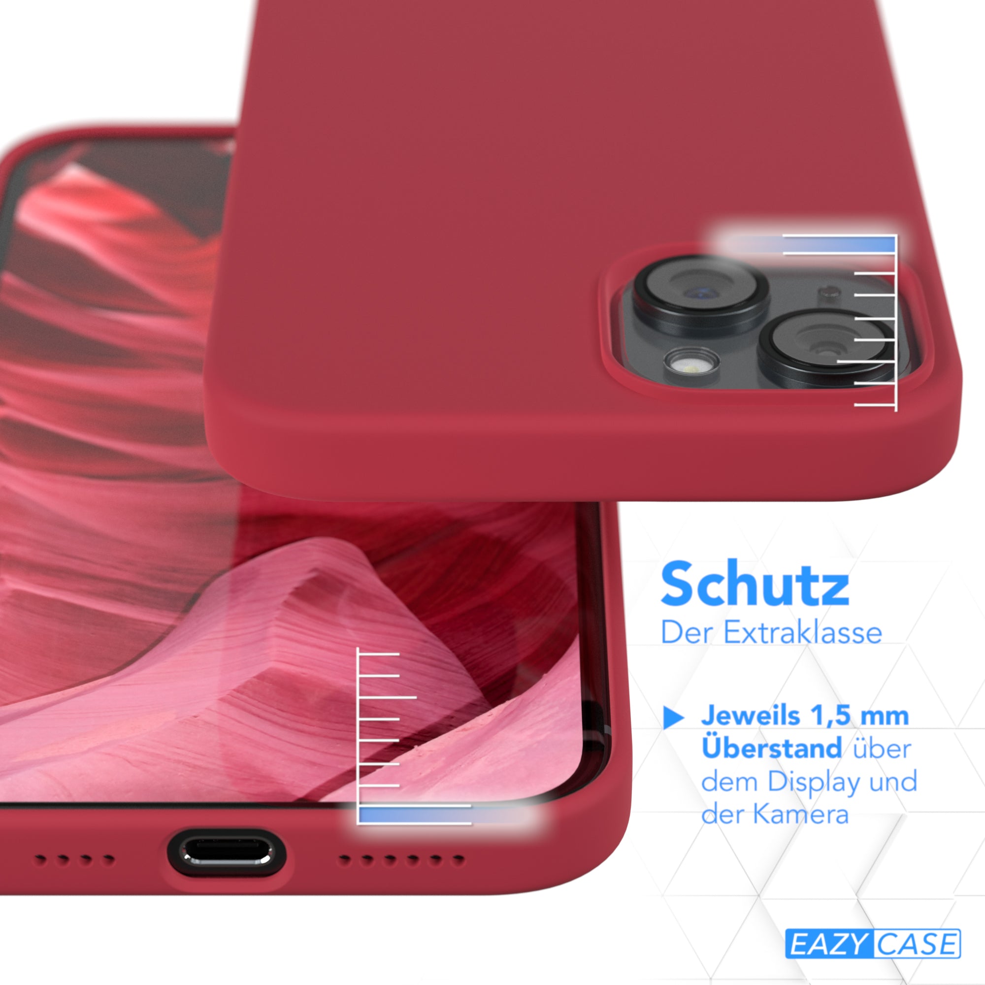 iPhone 15 Plus Premium Silikonhülle