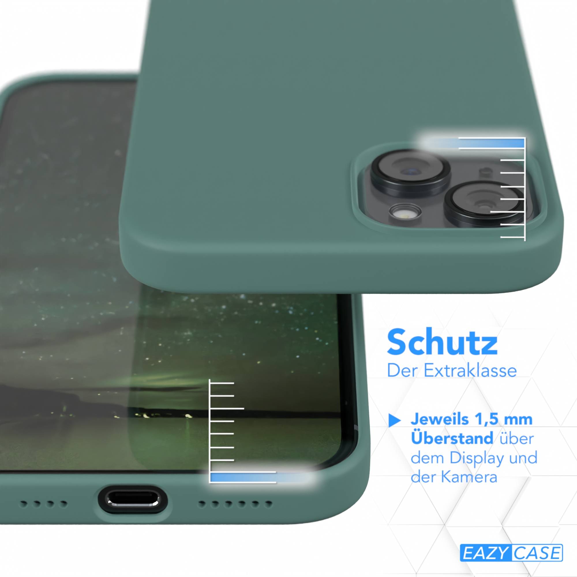 iPhone 15 Plus Premium Silikonhülle